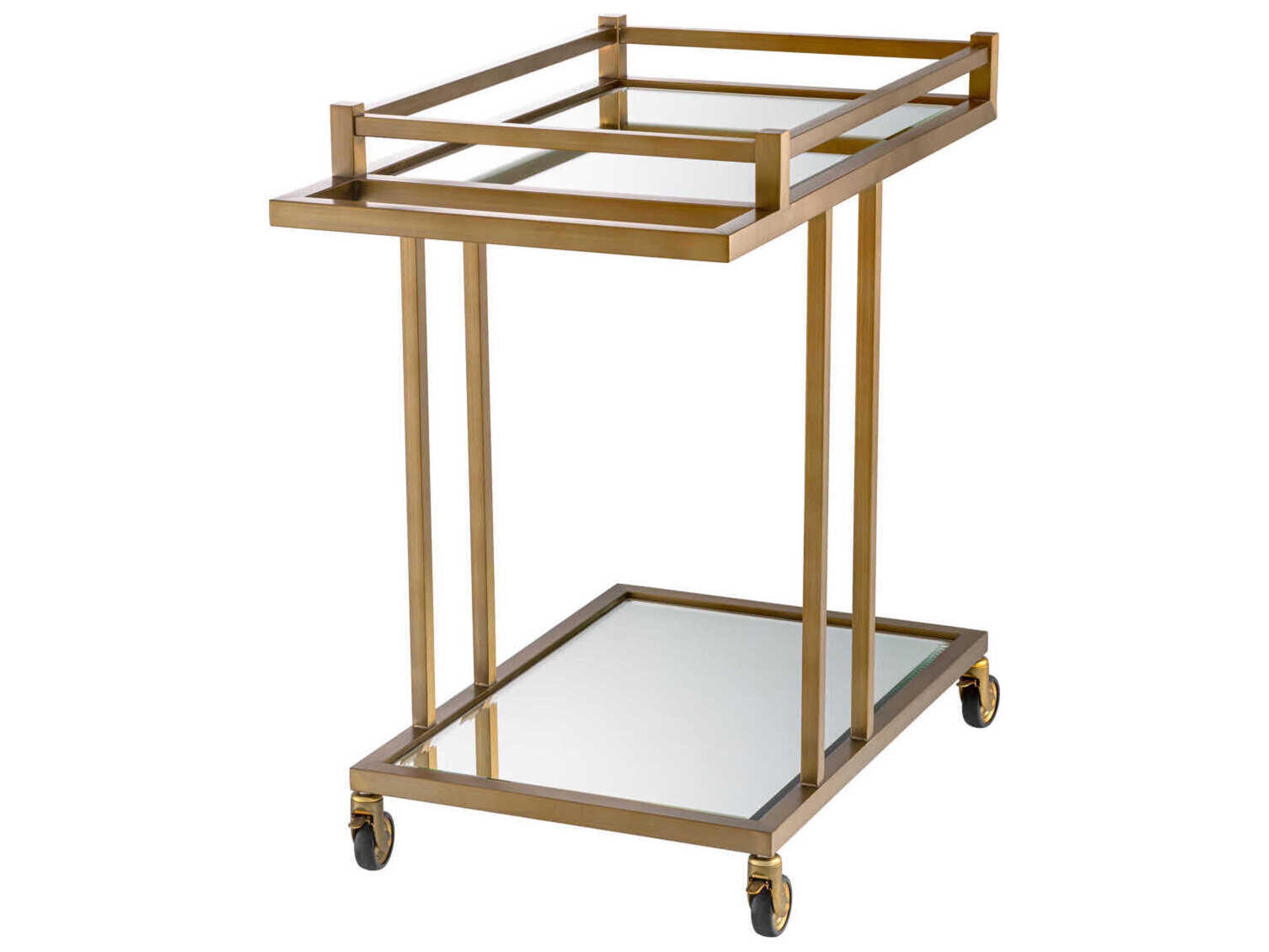 Eichholtz Beverly Hills Brushed Brass Trolley