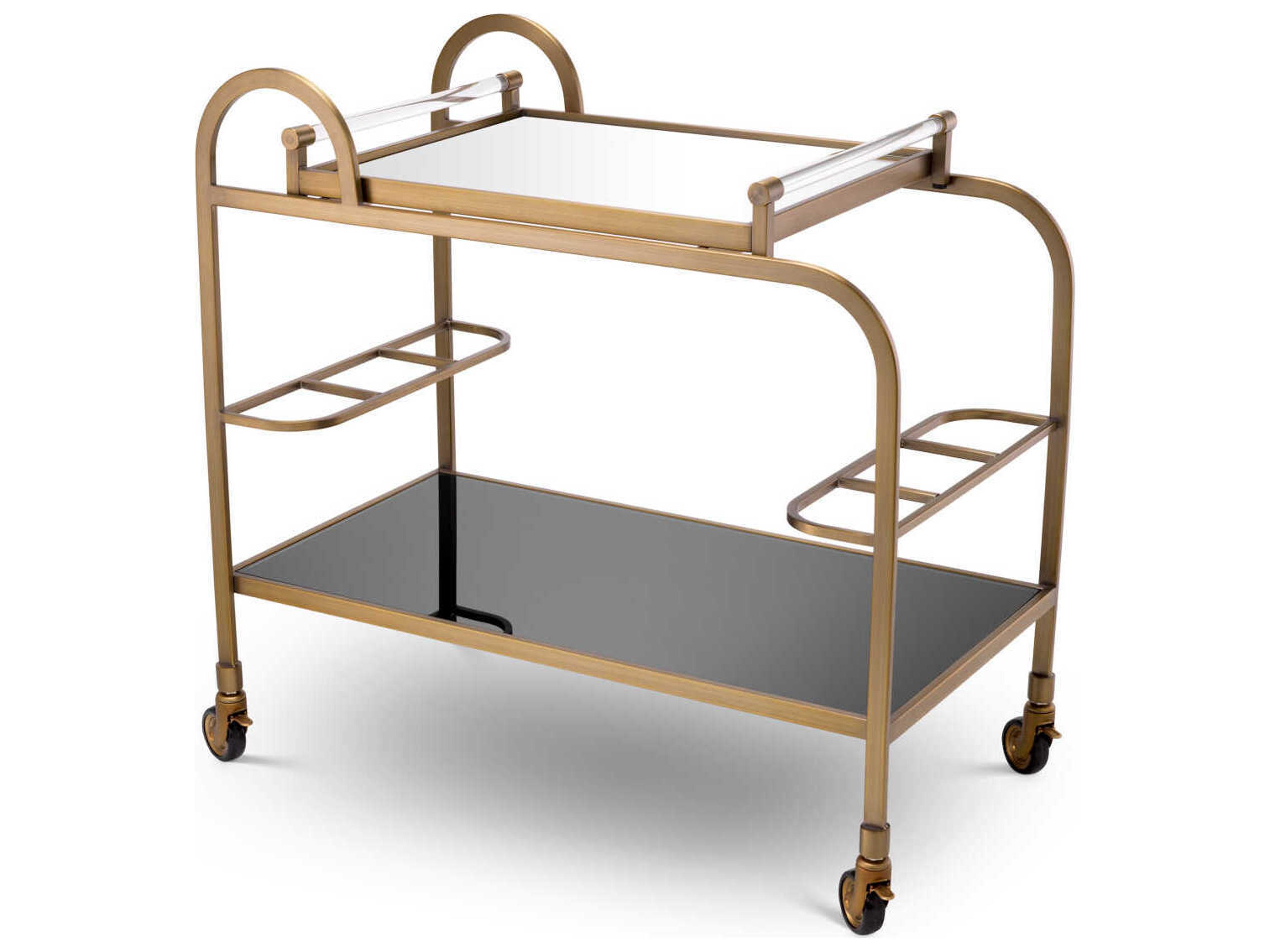 Montreuil Brushed Brass Trolley