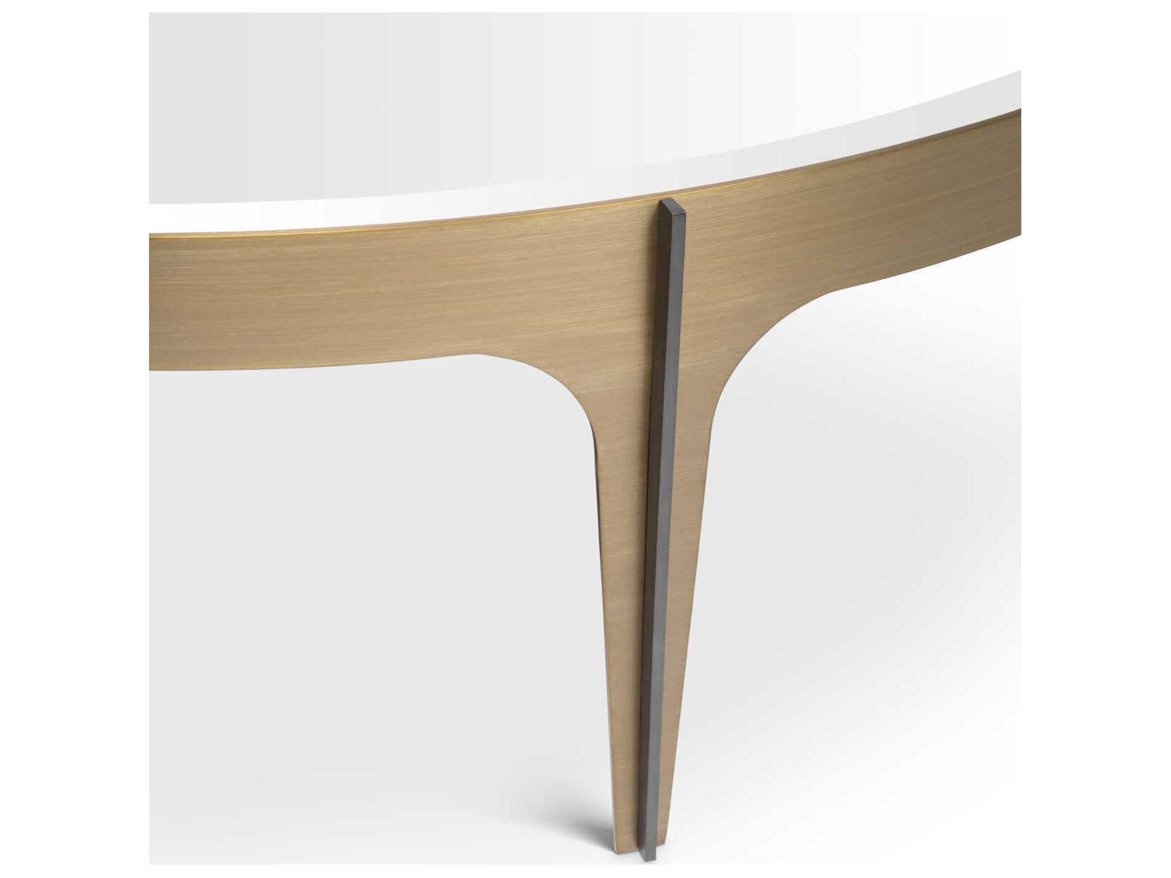 Eichholtz Artemisa L Brushed Brass Coffee Table