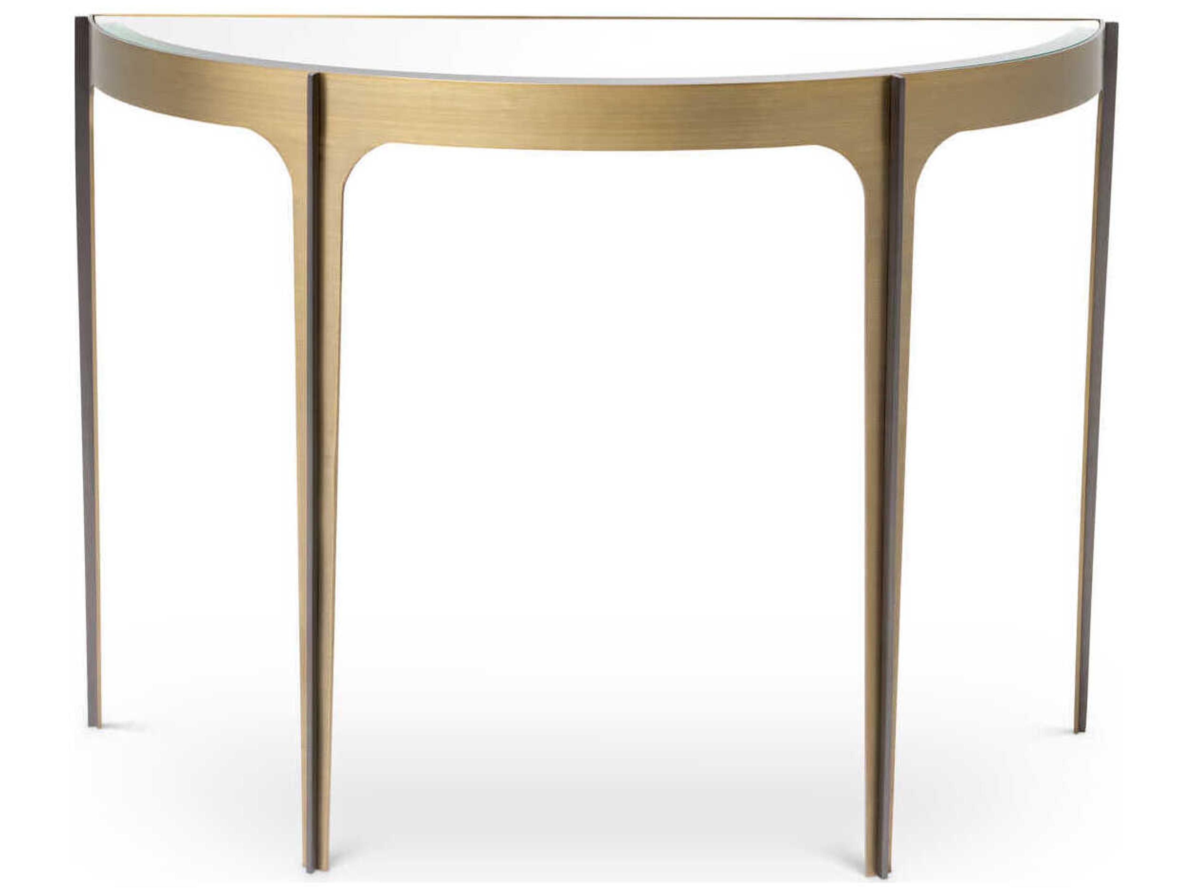 Eichholtz Artemisa Brushed Brass Console Table