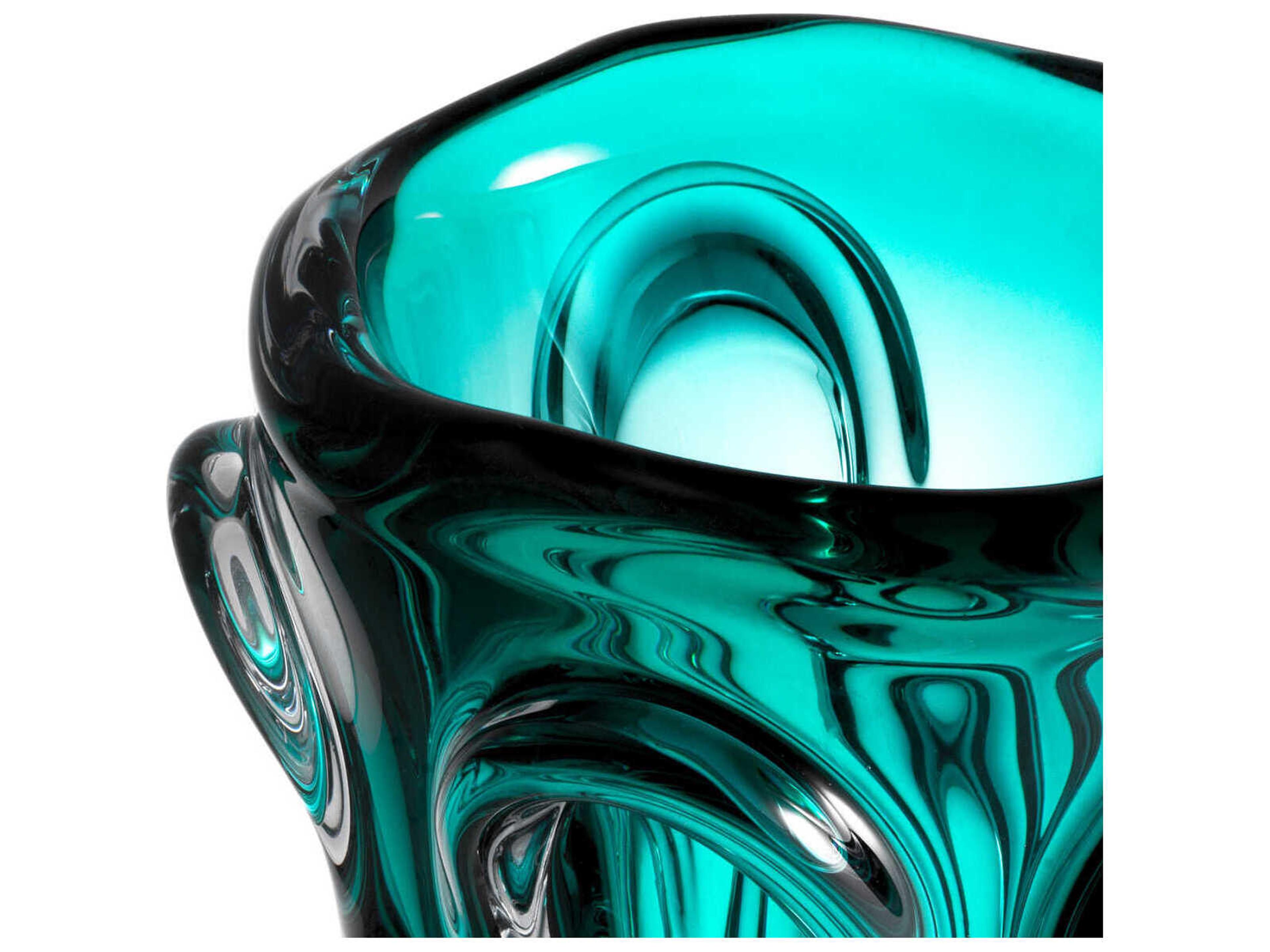 Eichholtz Aila L Turquoise Vase