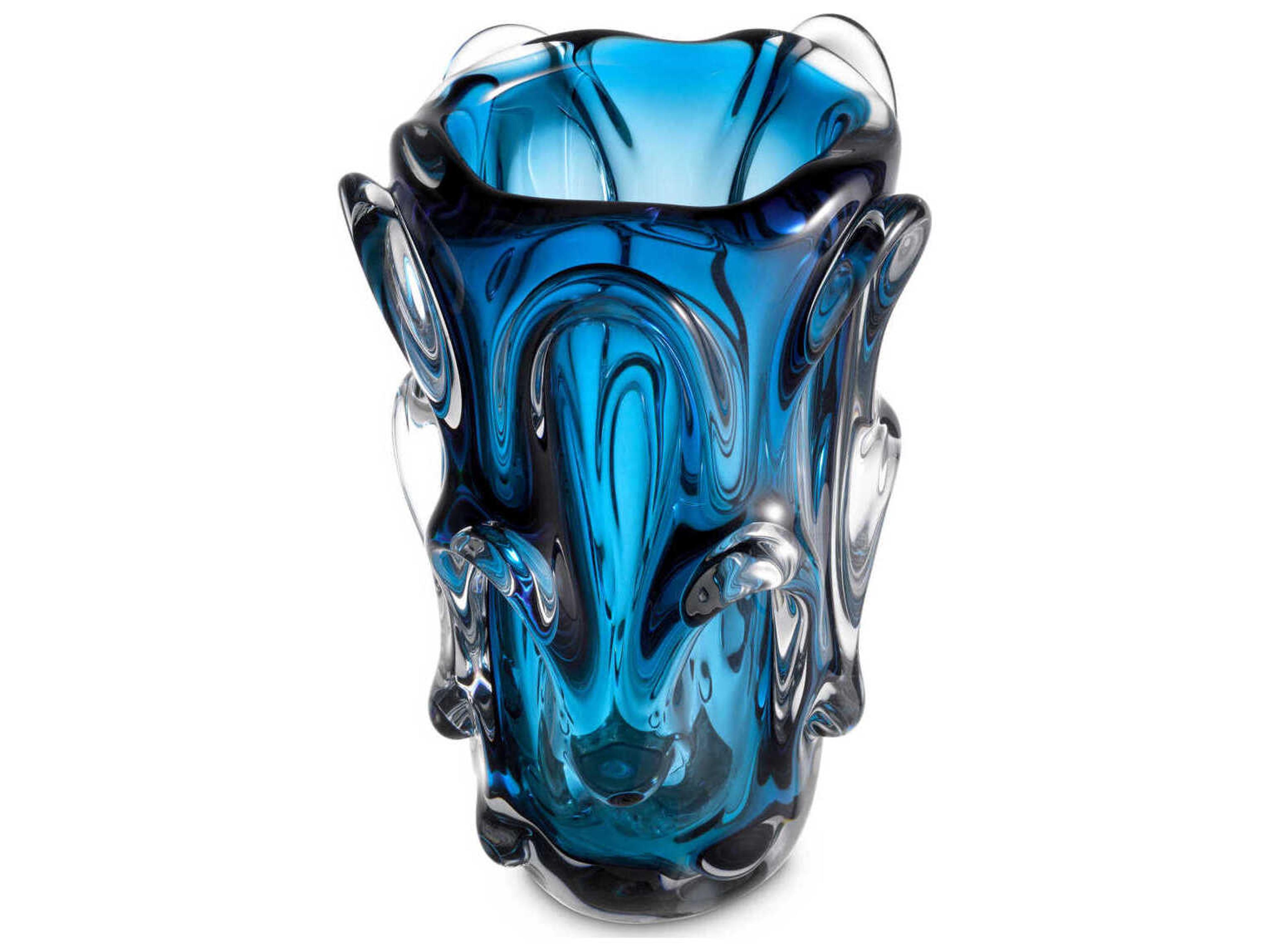 Eichholtz Aila L Blue Vase