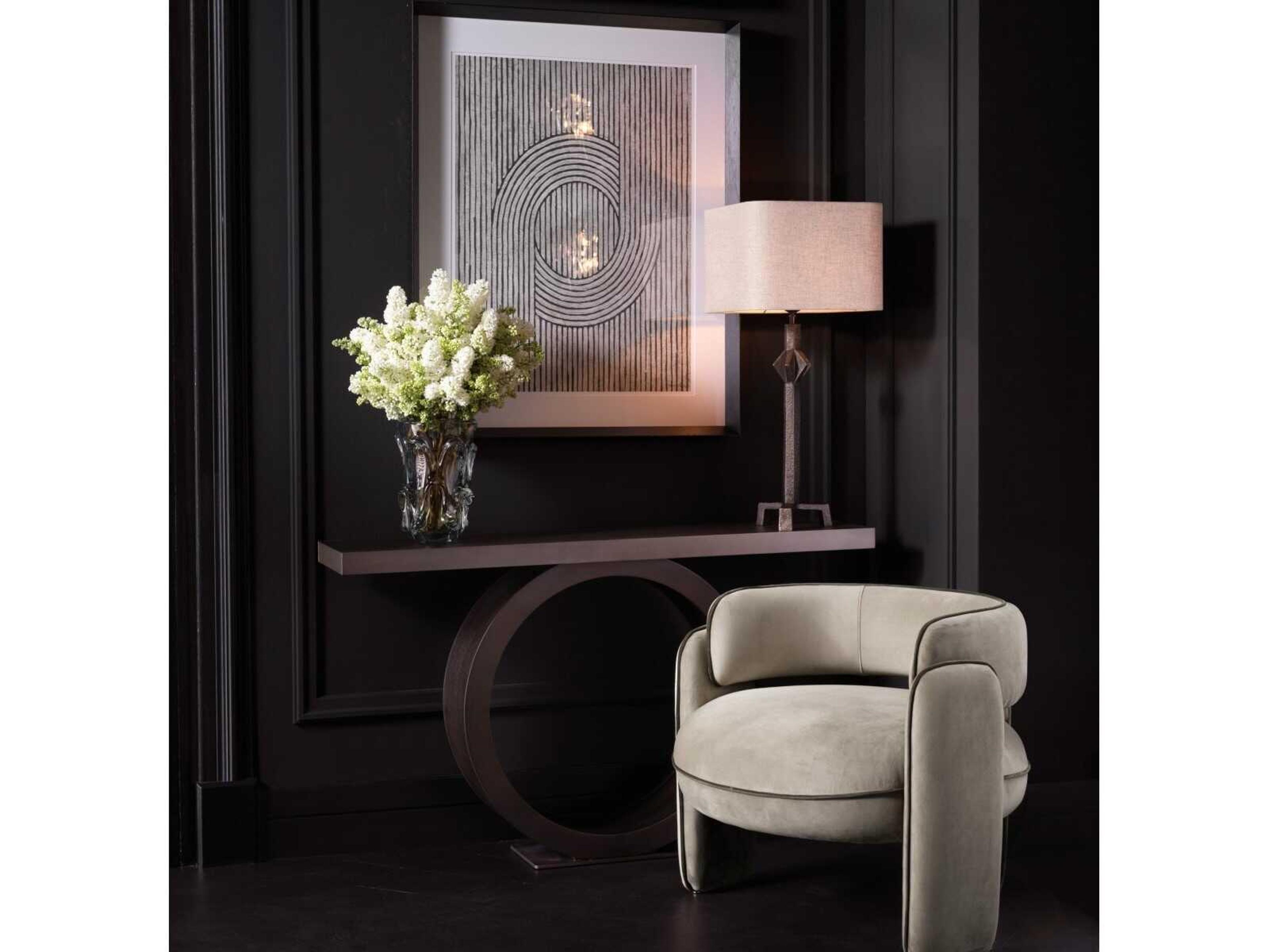 Eichholtz Aila L Clear Vase