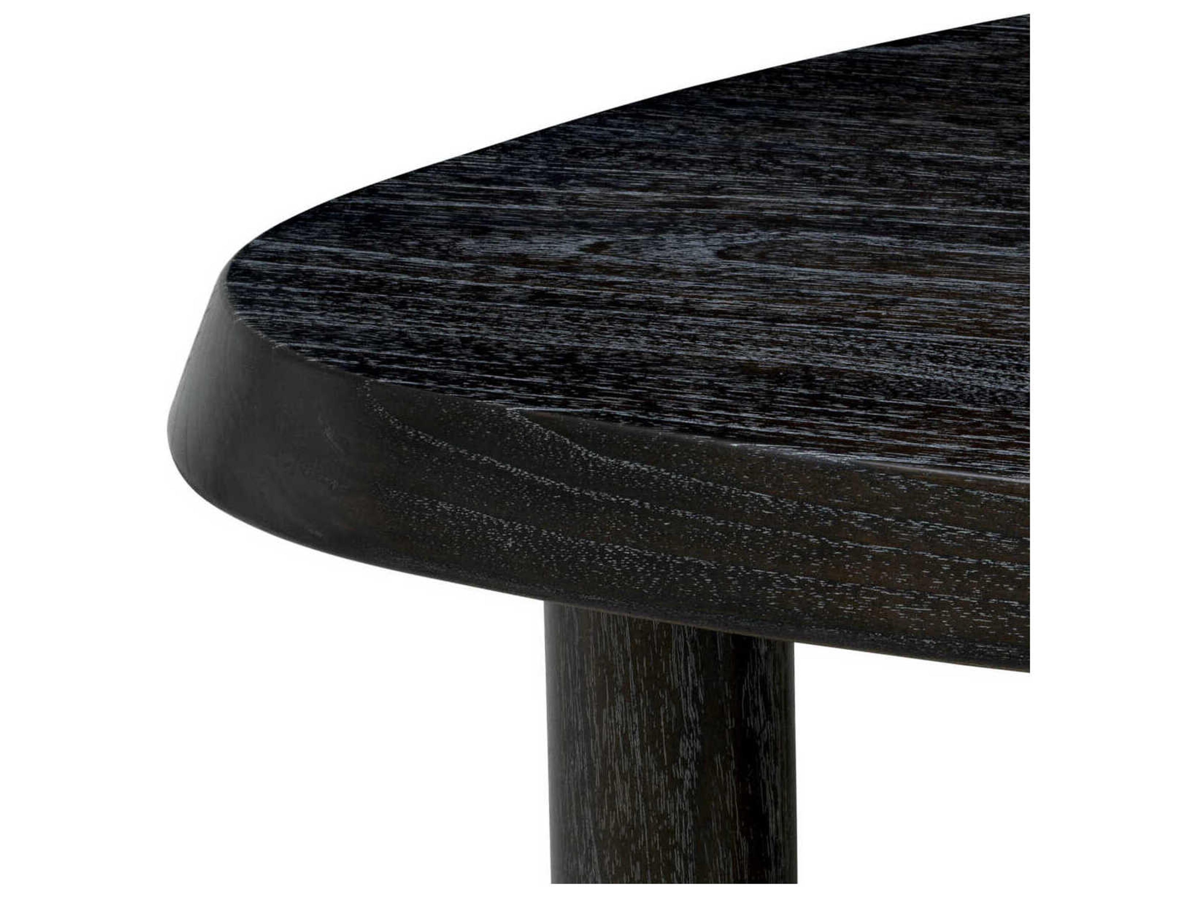 Eichholtz Briel S Charcoal Grey Veneer Coffee Table