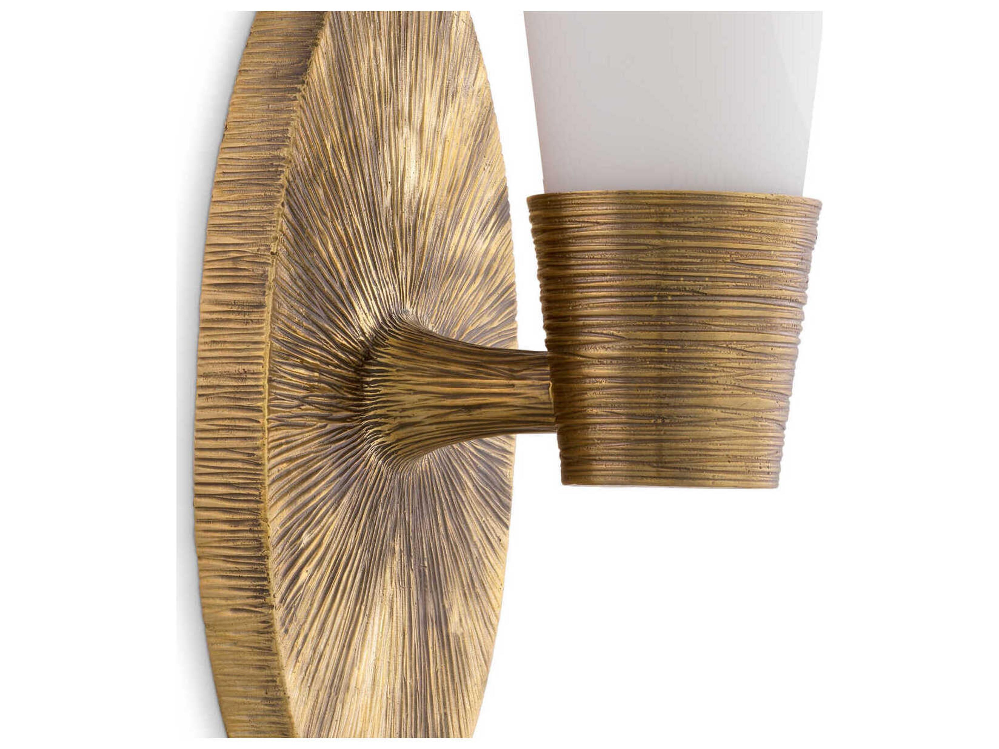 Eichholtz Nolita Single Vintage Brass Wall Lamp