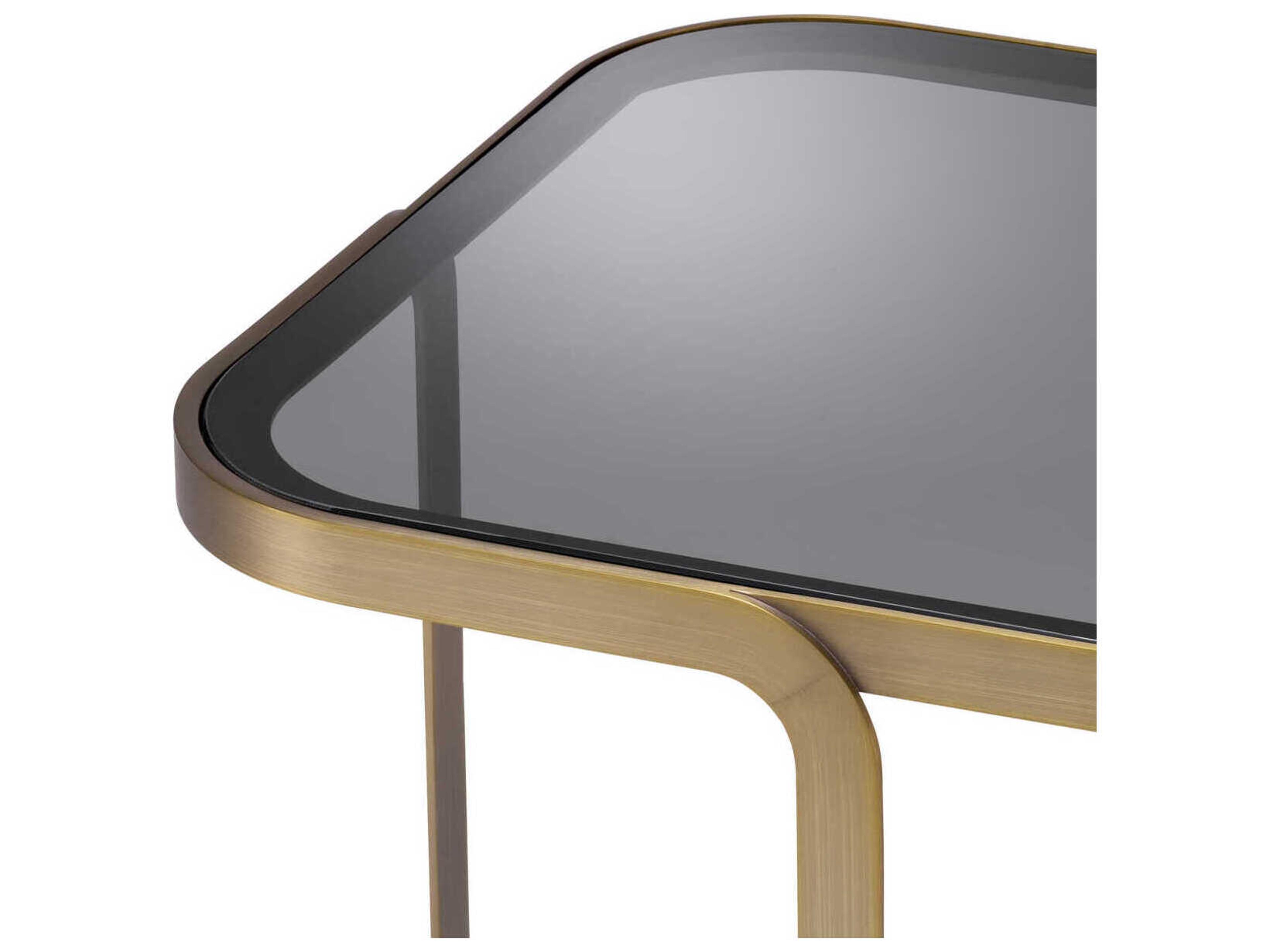 Eichholtz Numa Brushed Brass Side Table