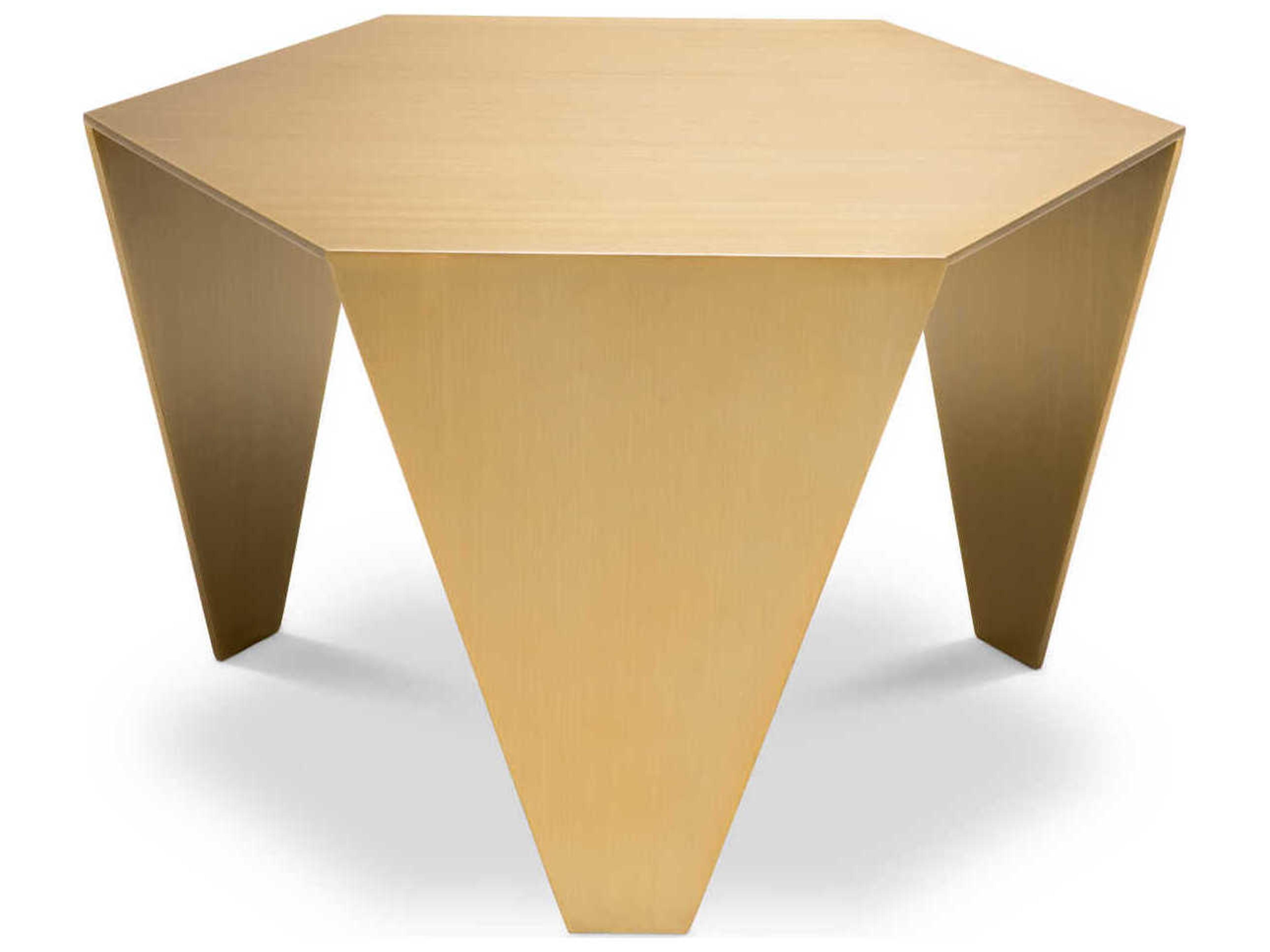 Eichholtz Metro Chic Brushed Brass Side Table