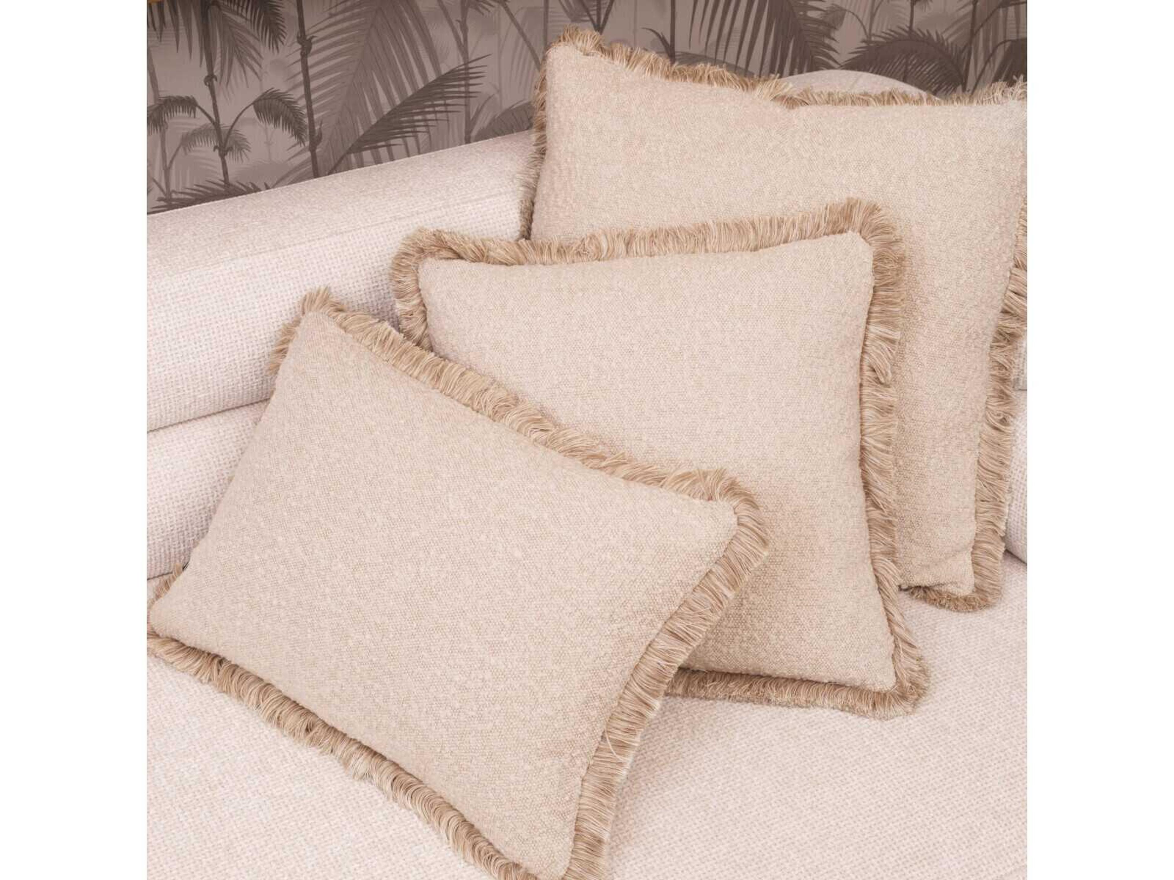 Eichholtz Nami S Boucle Cream Cushion