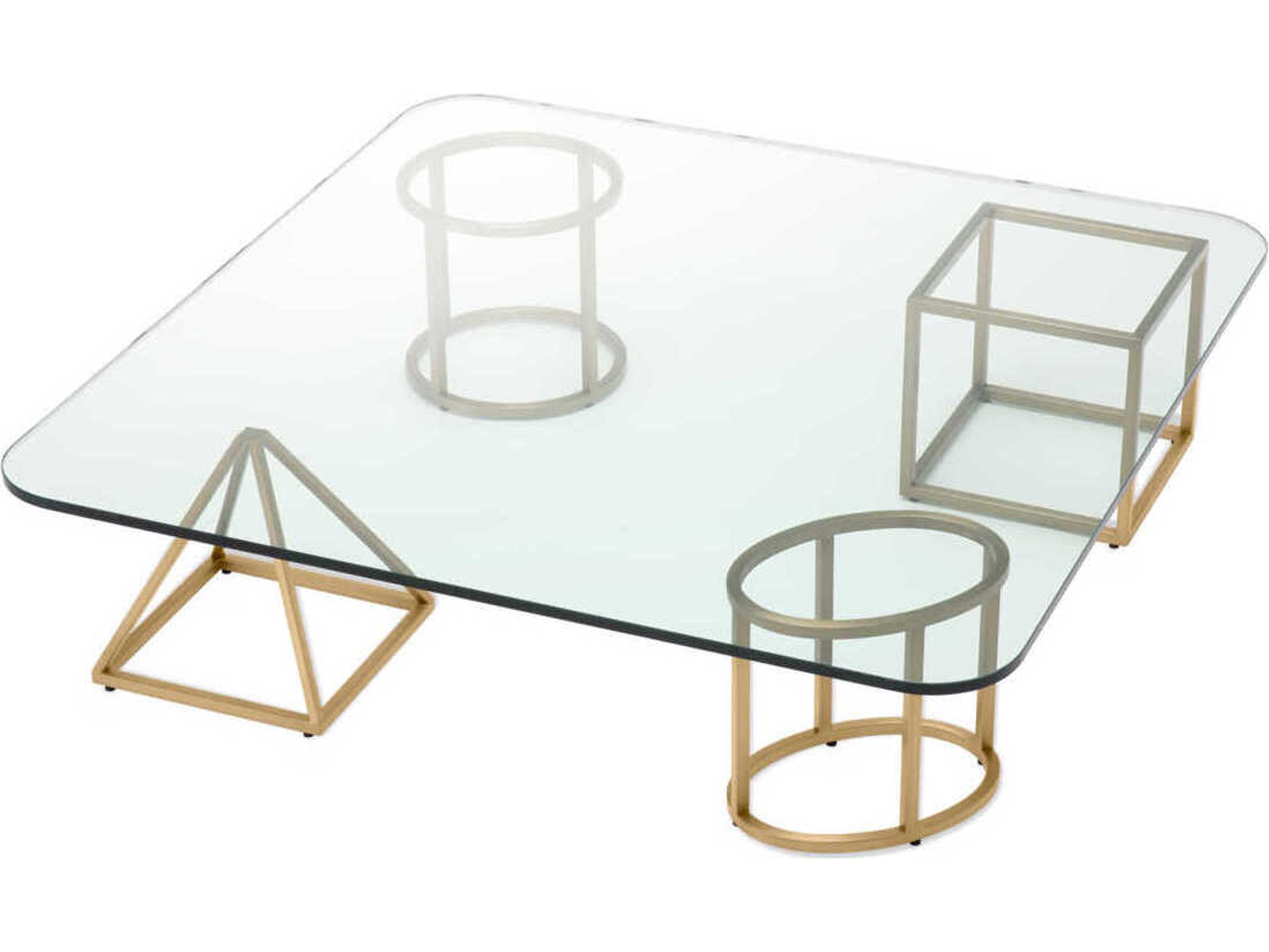 Eichholtz Speiser Brushed Brass Coffee Table