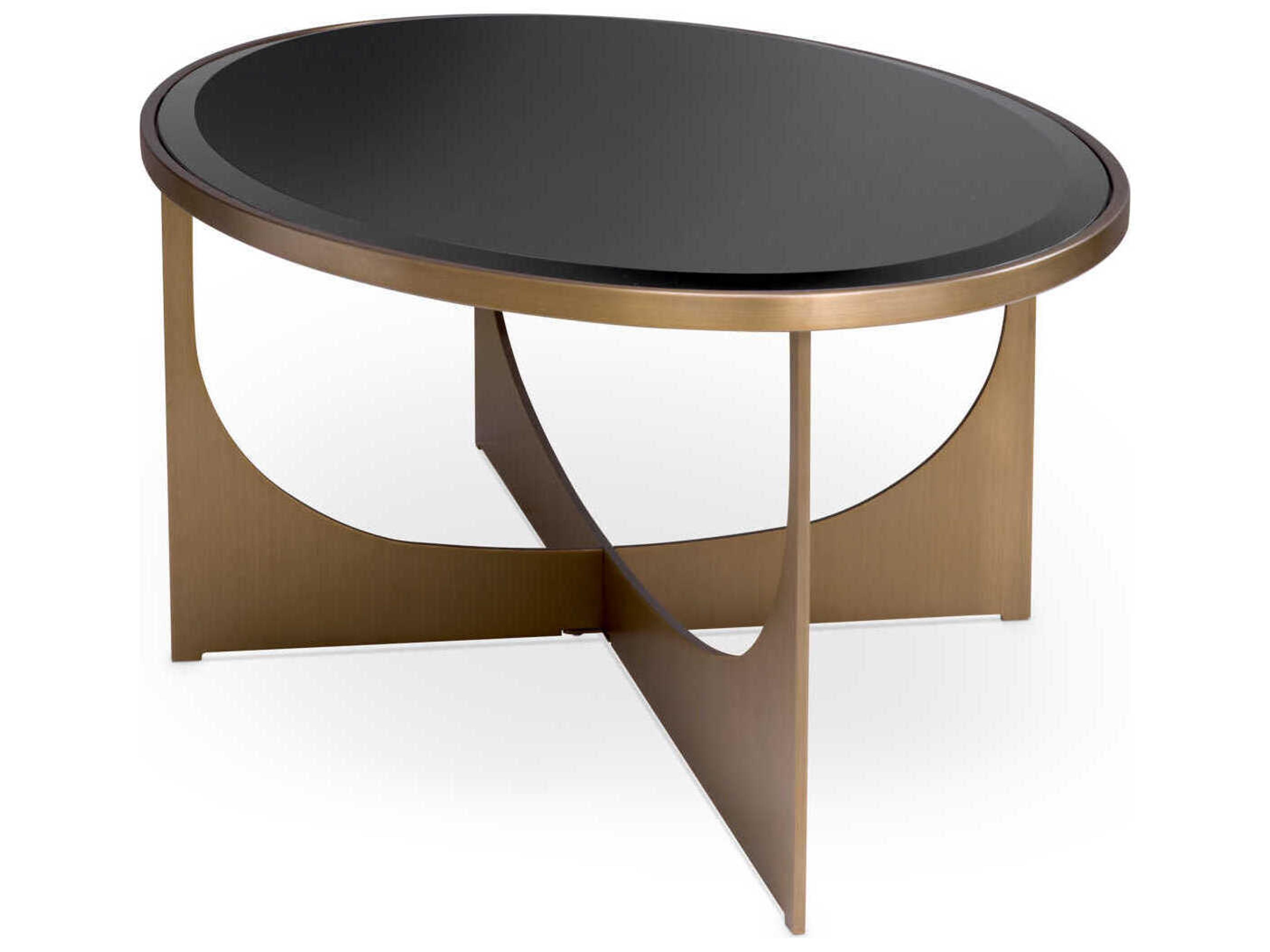 Eichholtz Elegance Brushed Brass Coffee Table