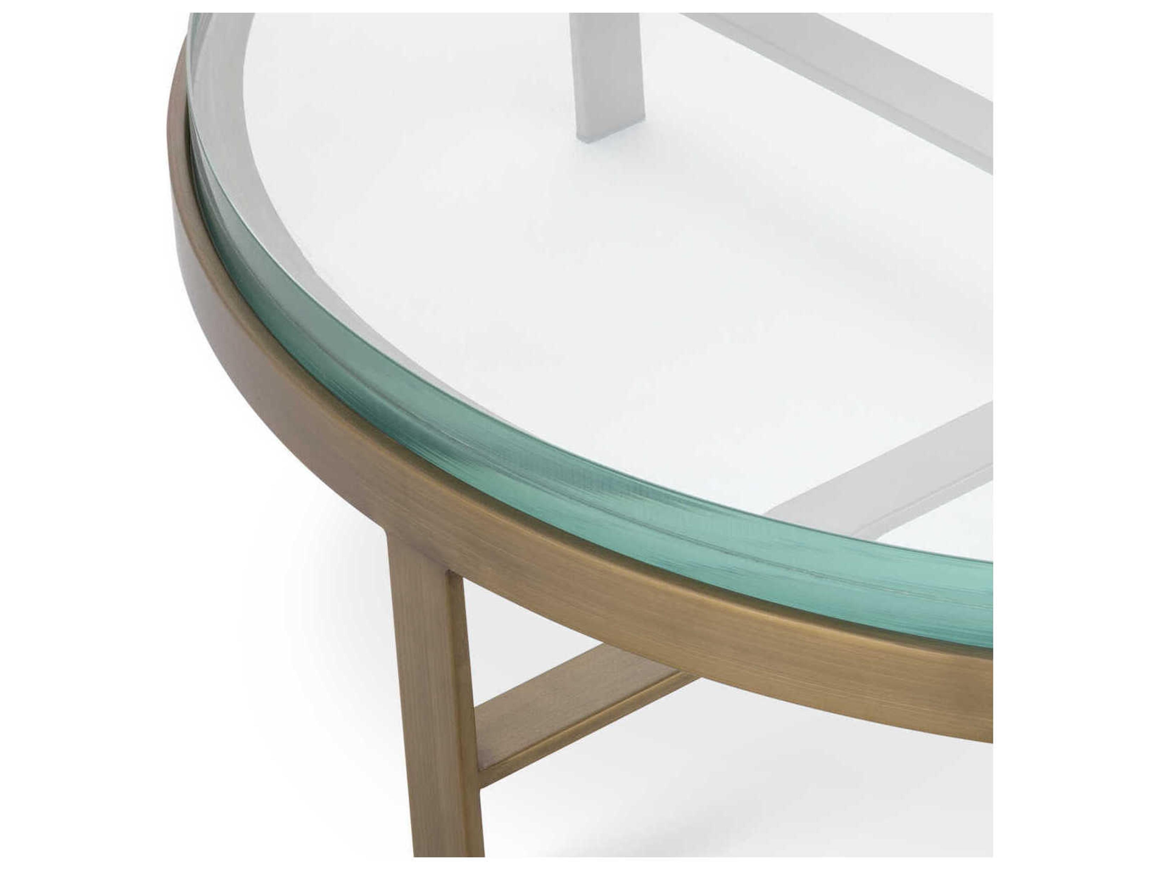 Eichholtz Hoxton Brushed Brass Coffee Table