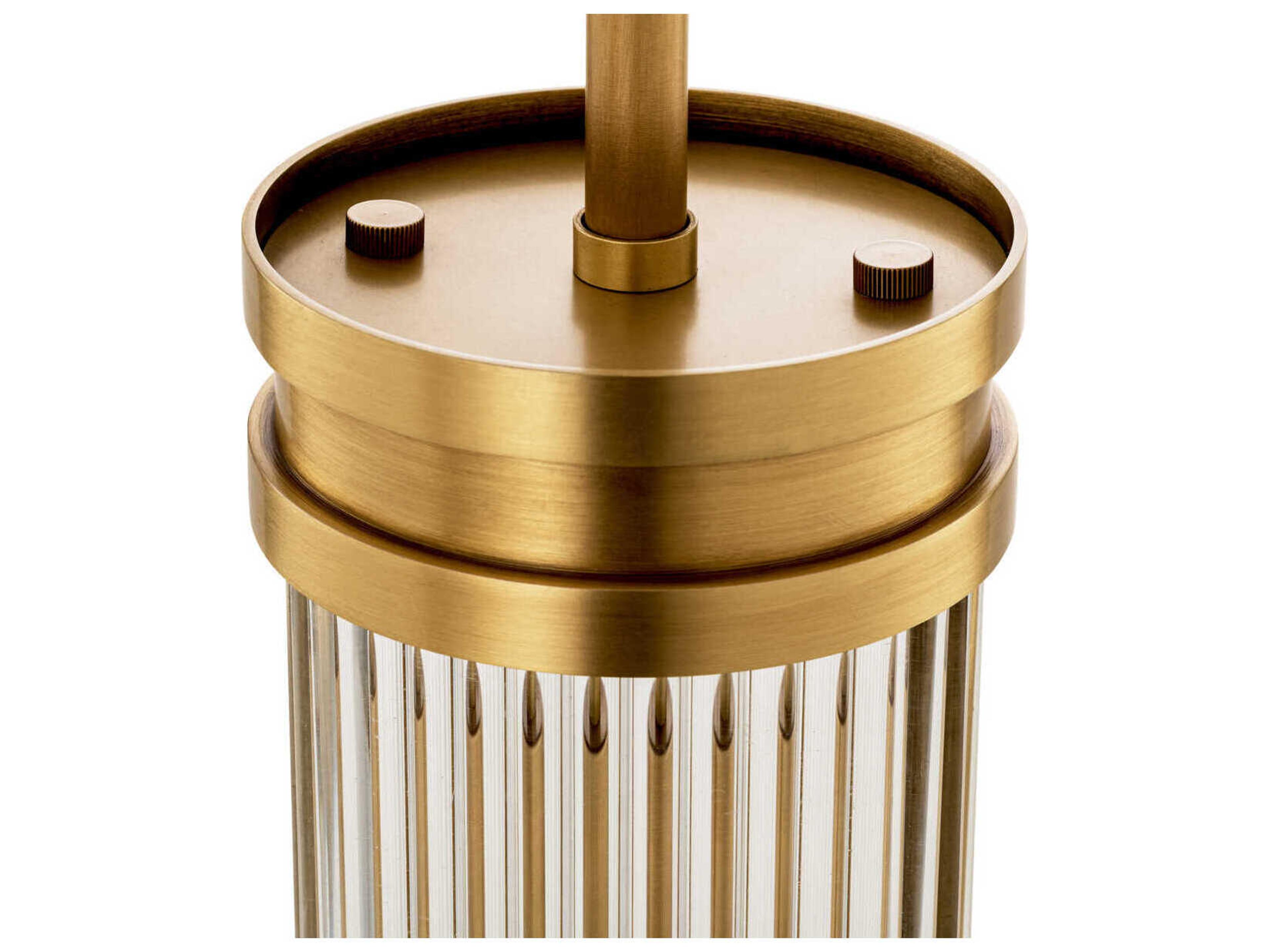 Eichholtz Rousseau S Antique Brass Pendant