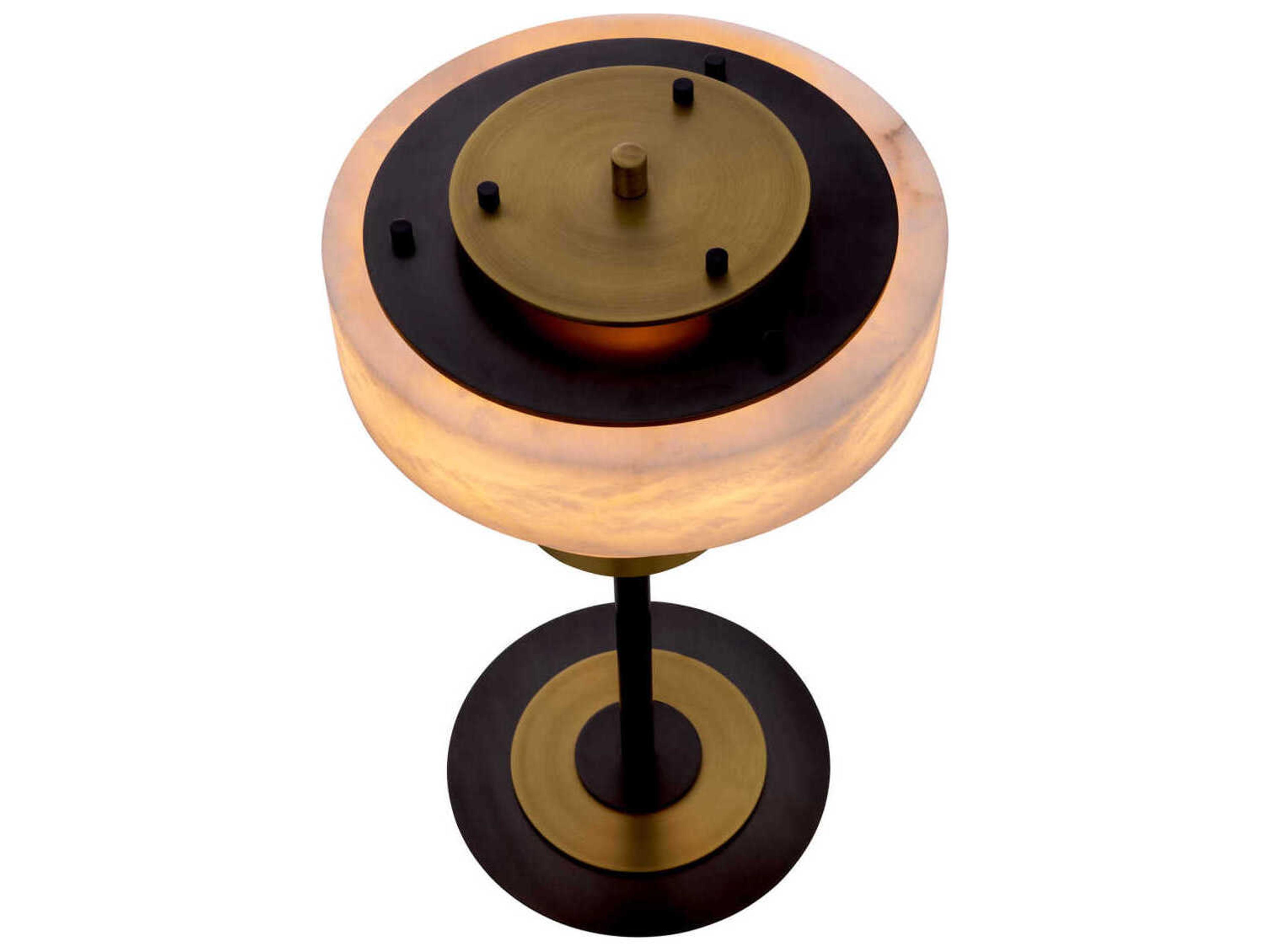 Eichholtz Zereno Antique Brass Table Lamp