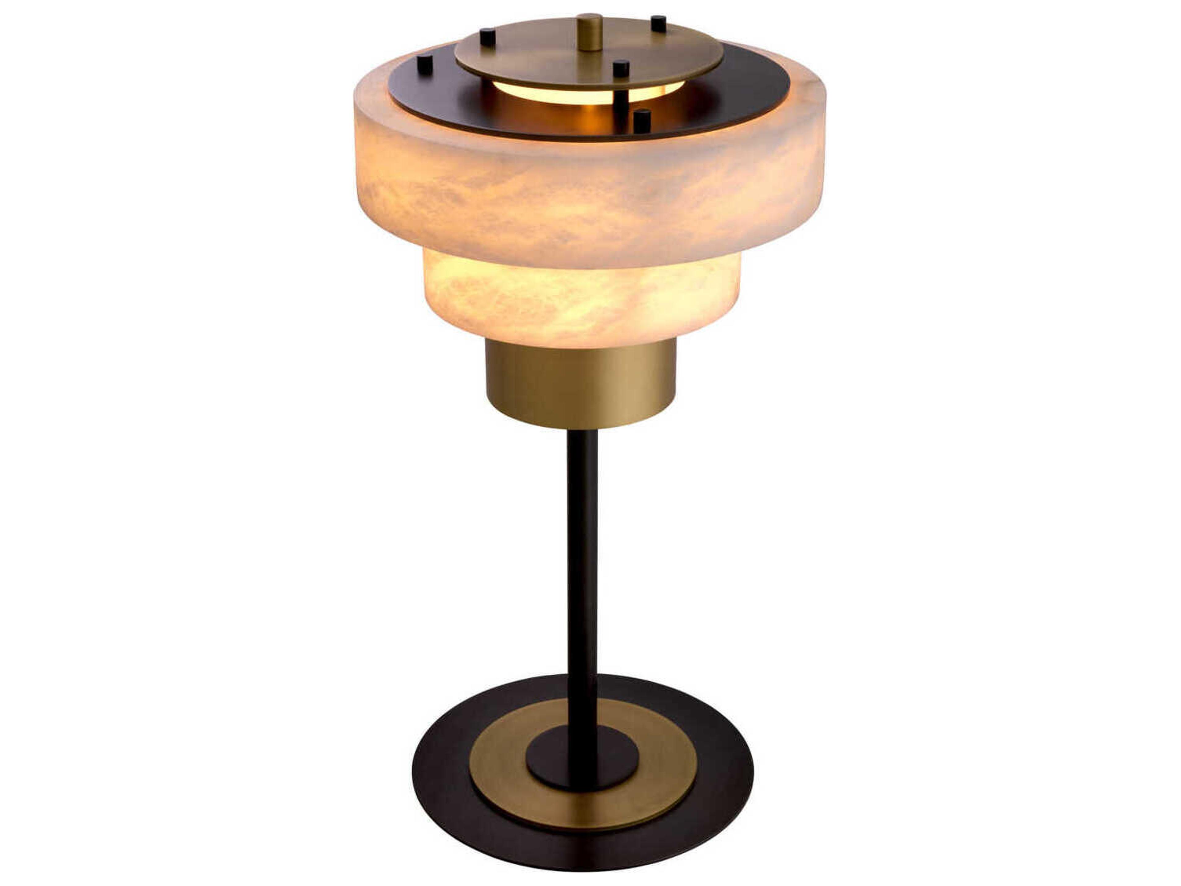 Eichholtz Zereno Antique Brass Table Lamp