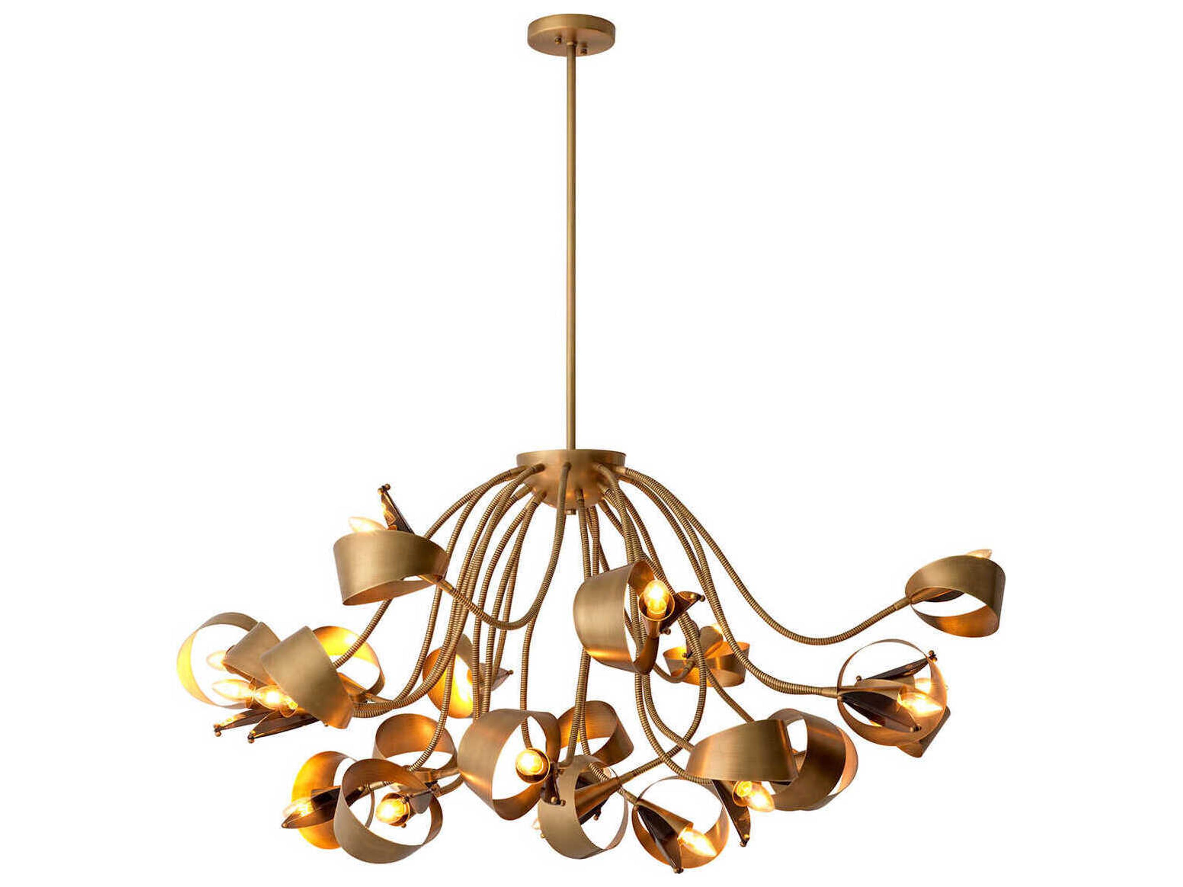 Corrientes Antique Brass Chandelier