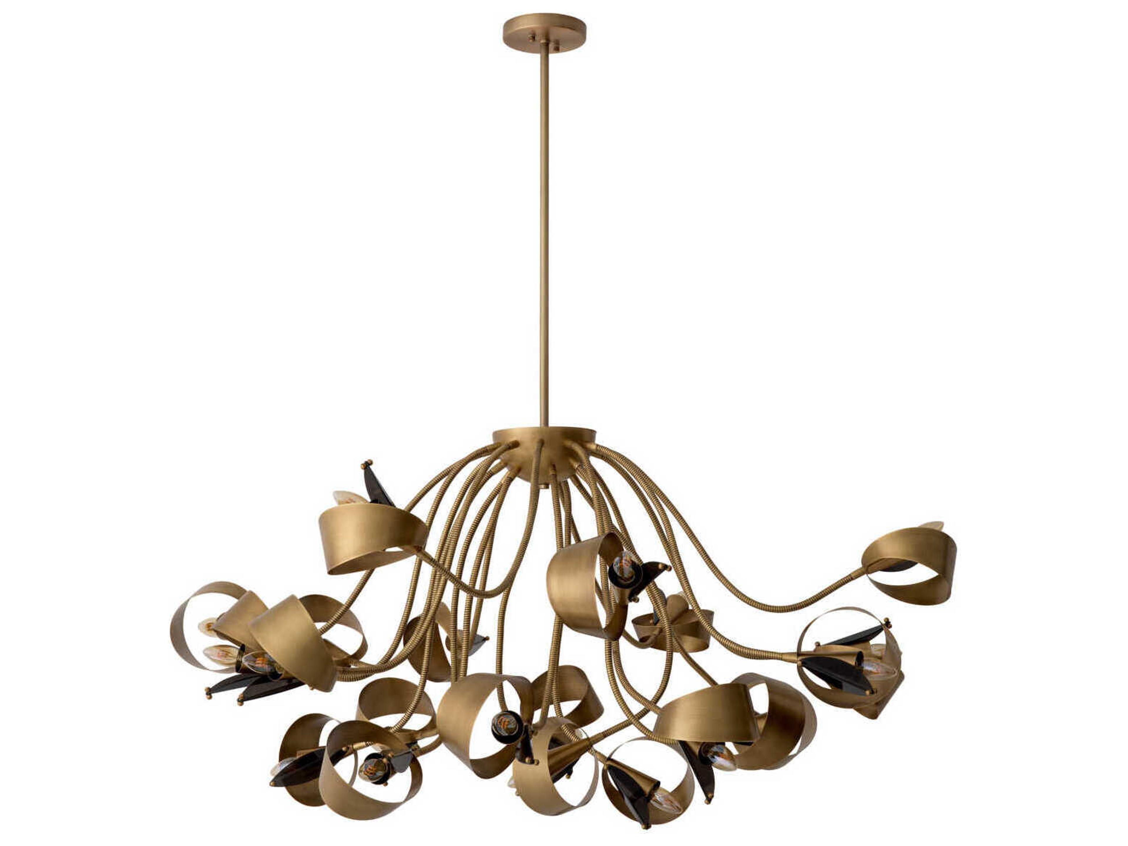 Eichholtz Corrientes Antique Brass Chandelier