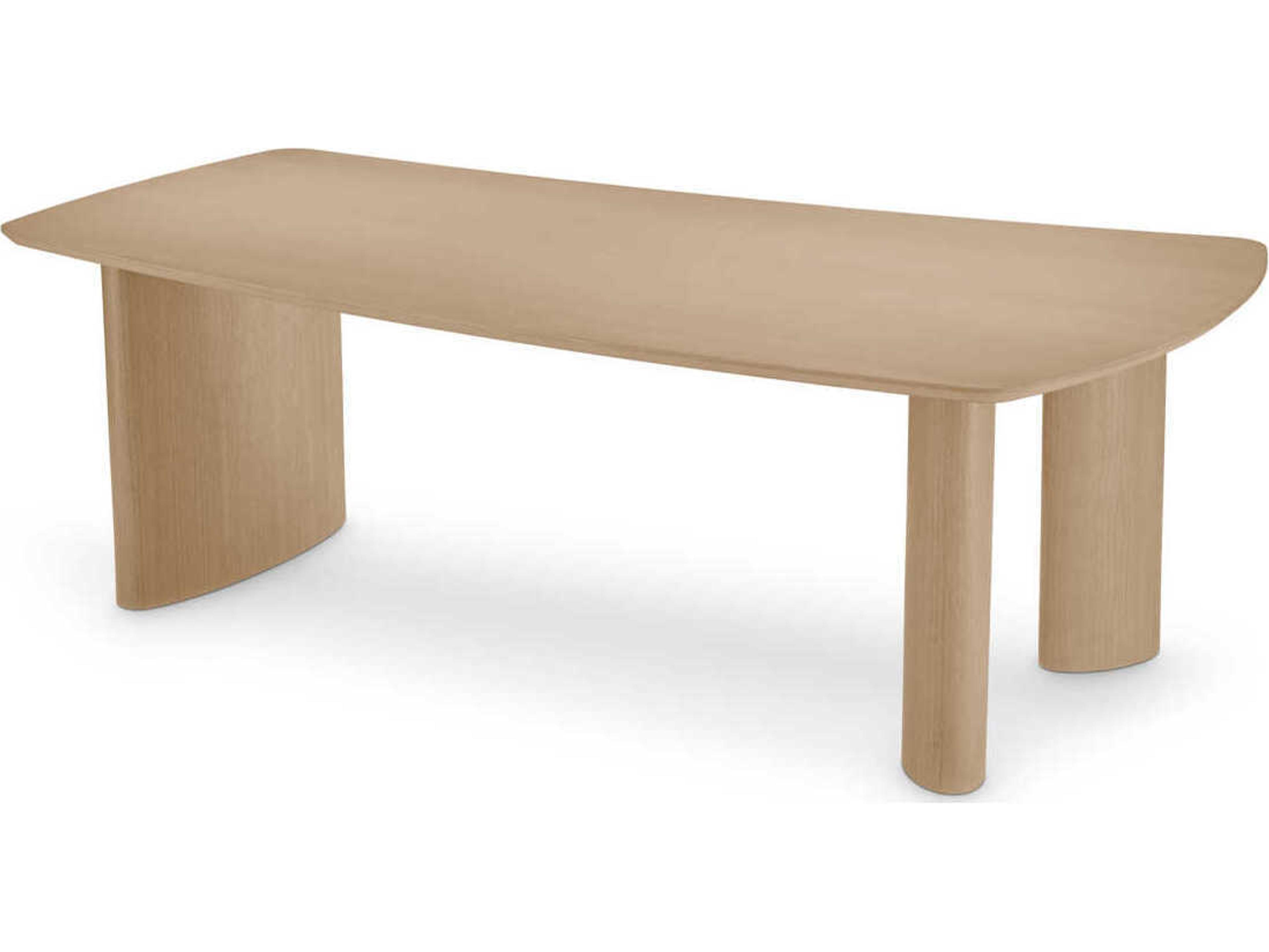 Bergman S Natural Oak Veneer Dining Table