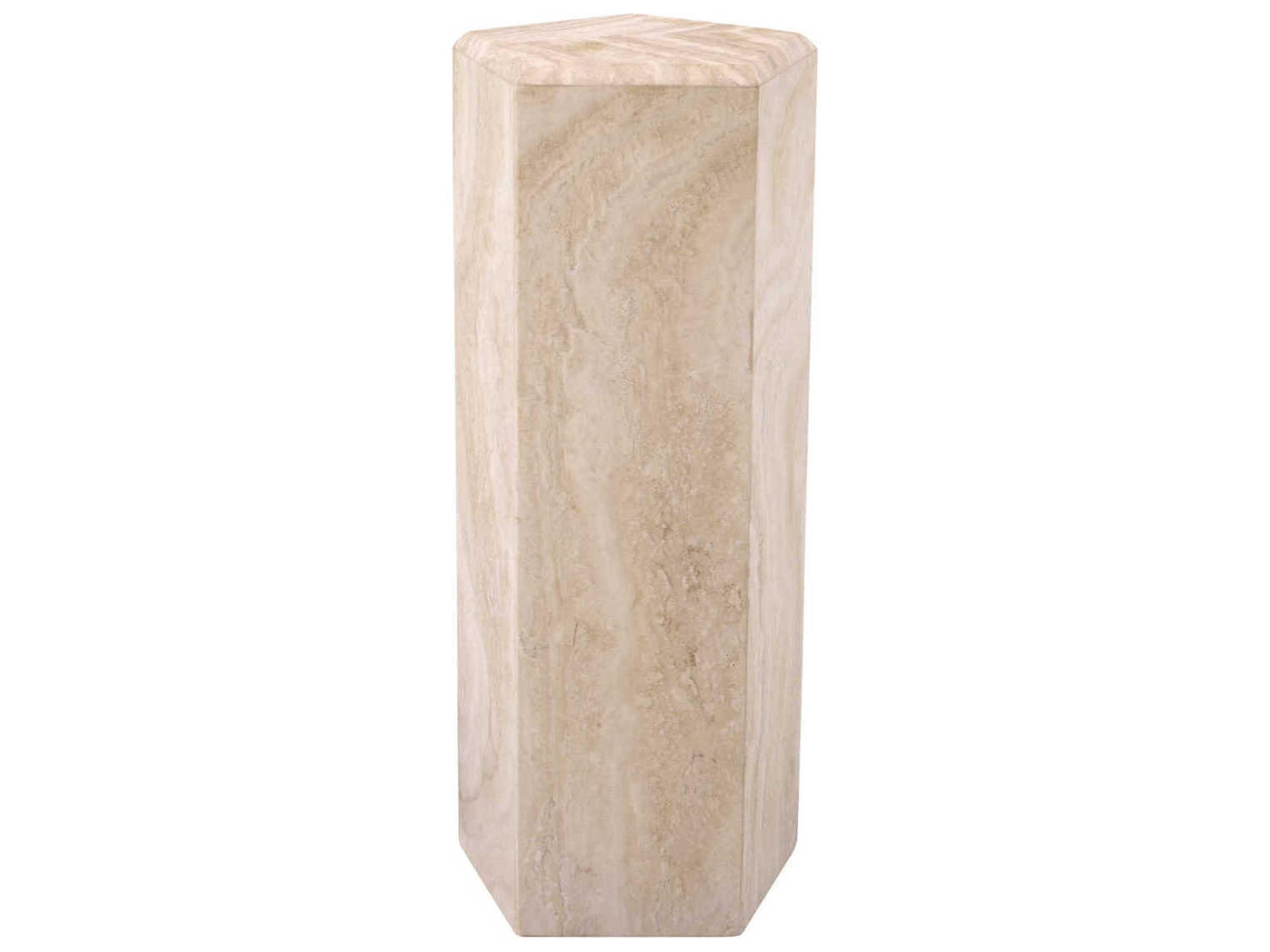 Eichholtz Cuneo Travertine Column