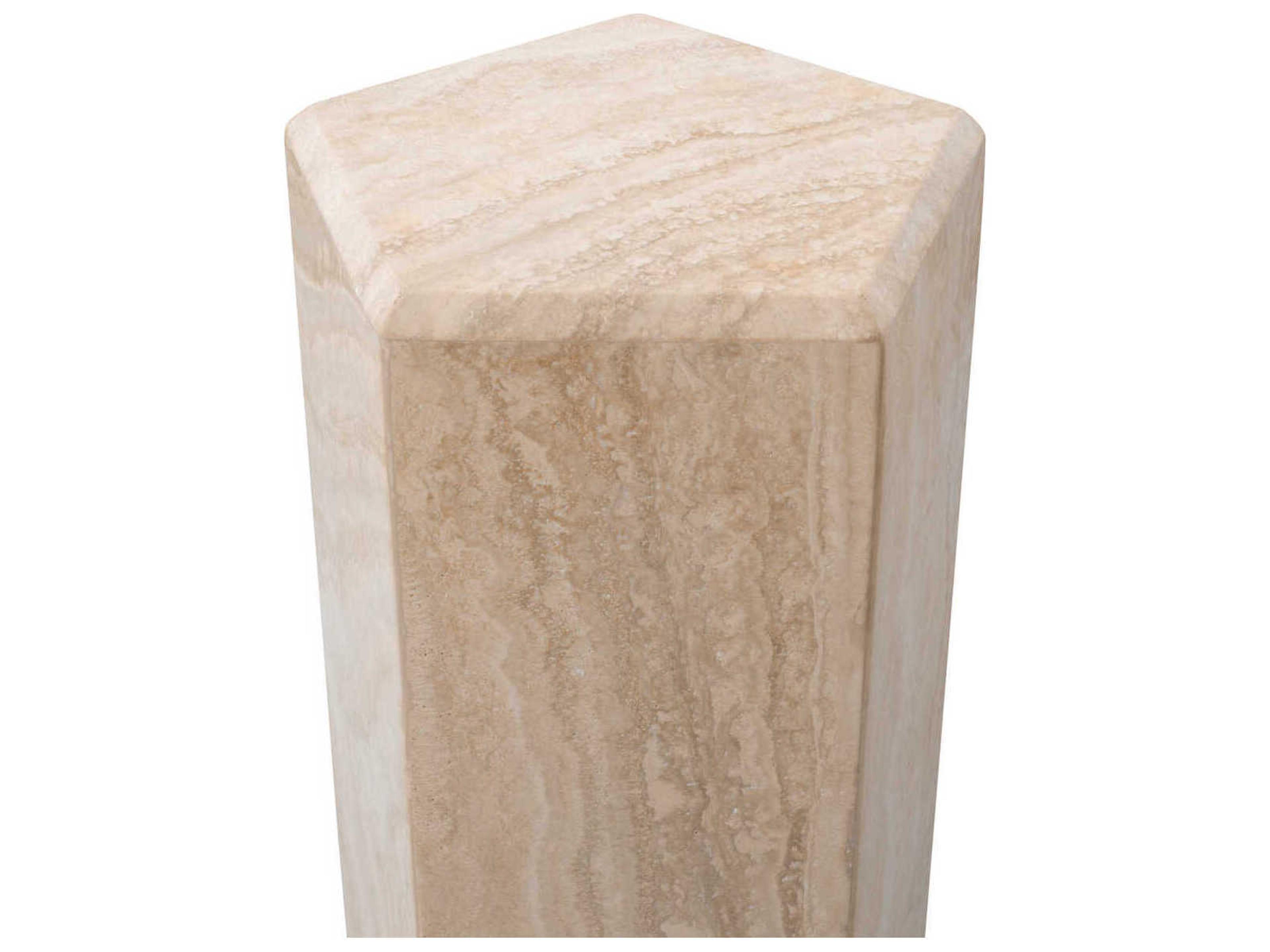 Eichholtz Cuneo Travertine Column