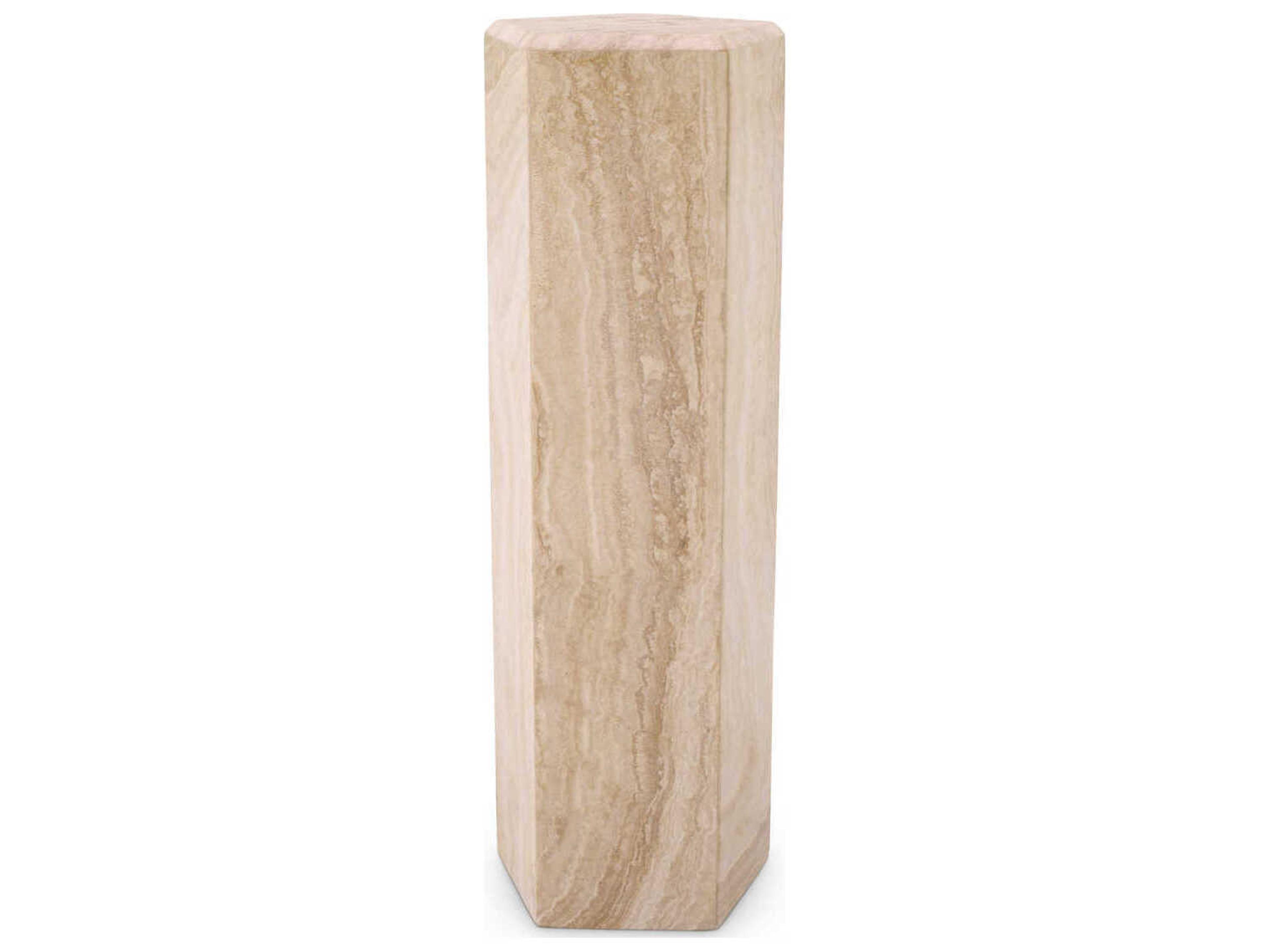 Eichholtz Cuneo Travertine Column