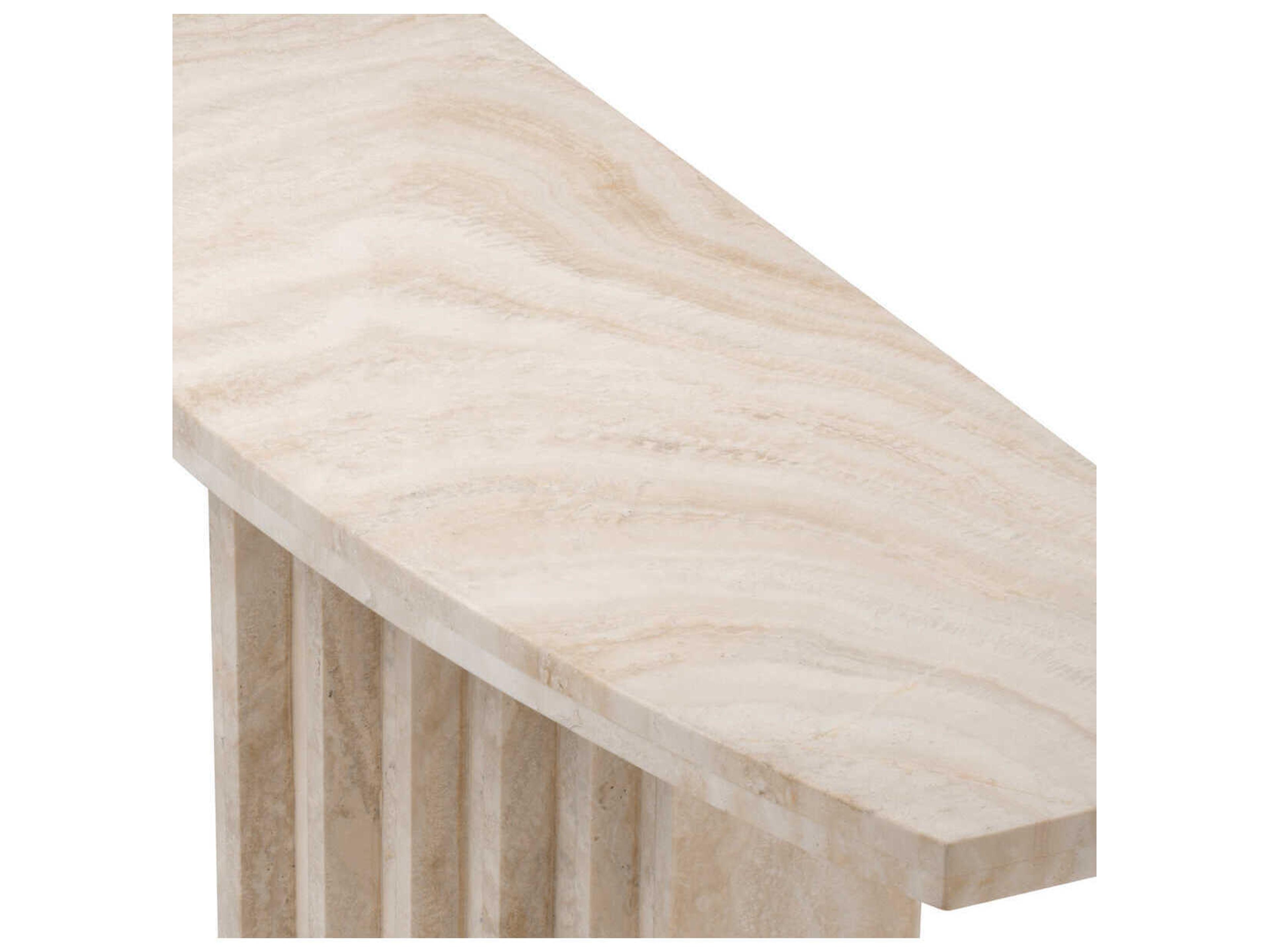 Eichholtz Atzaro Travertine Console Table