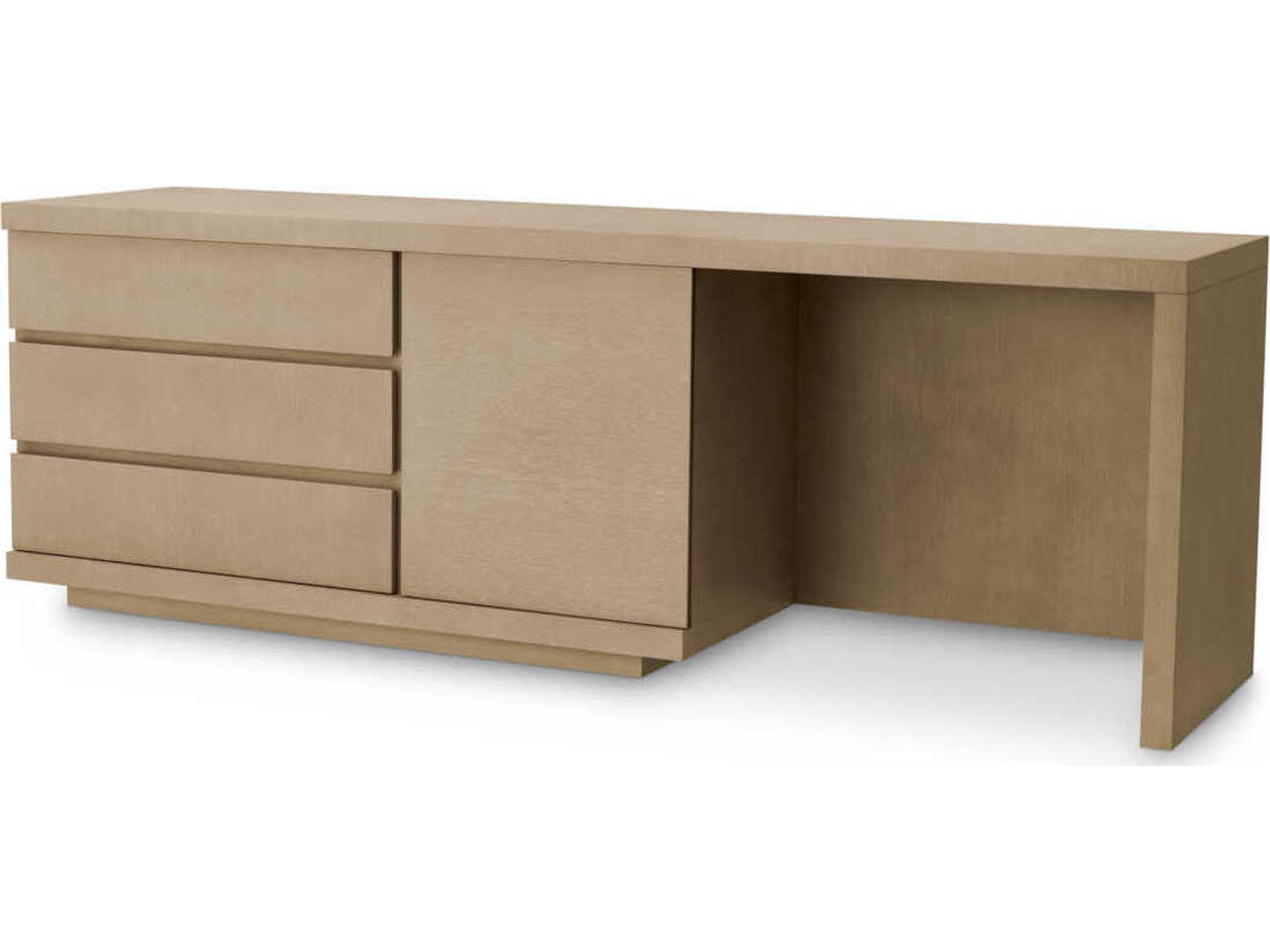 Eichholtz Crosby Washed Oak Veneer Desk
