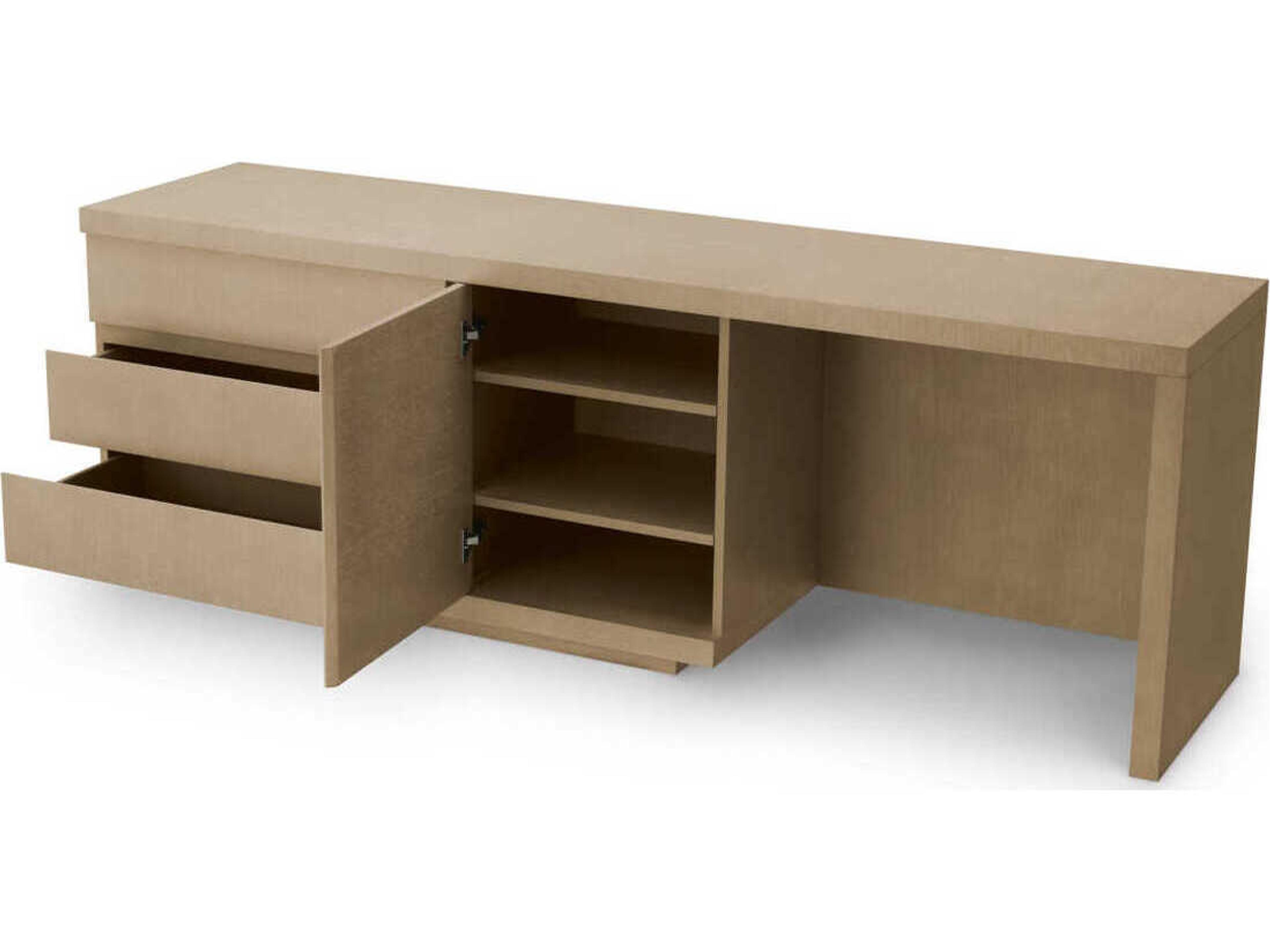 Eichholtz Crosby Washed Oak Veneer Desk