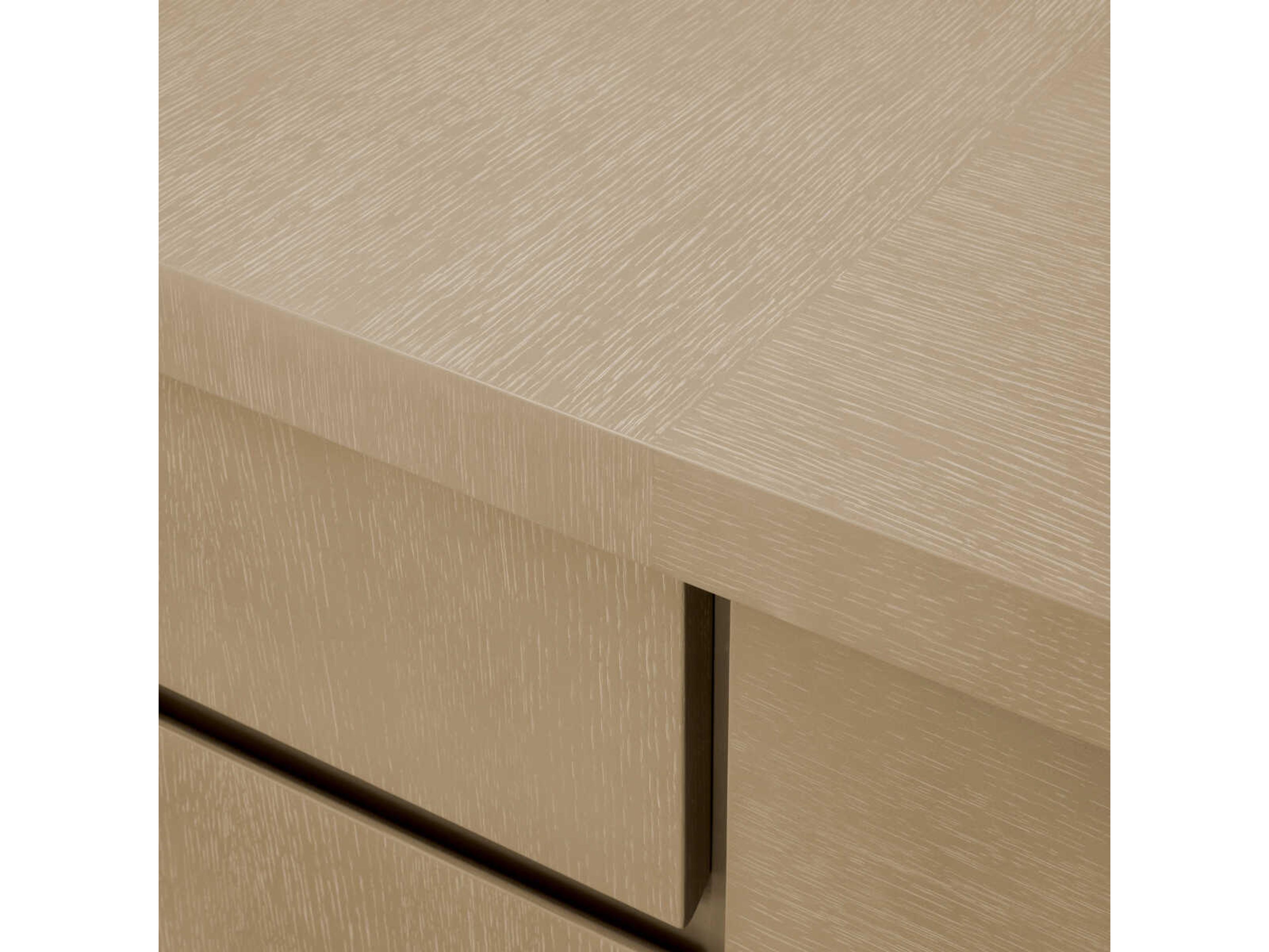 Eichholtz Crosby Washed Oak Veneer Desk