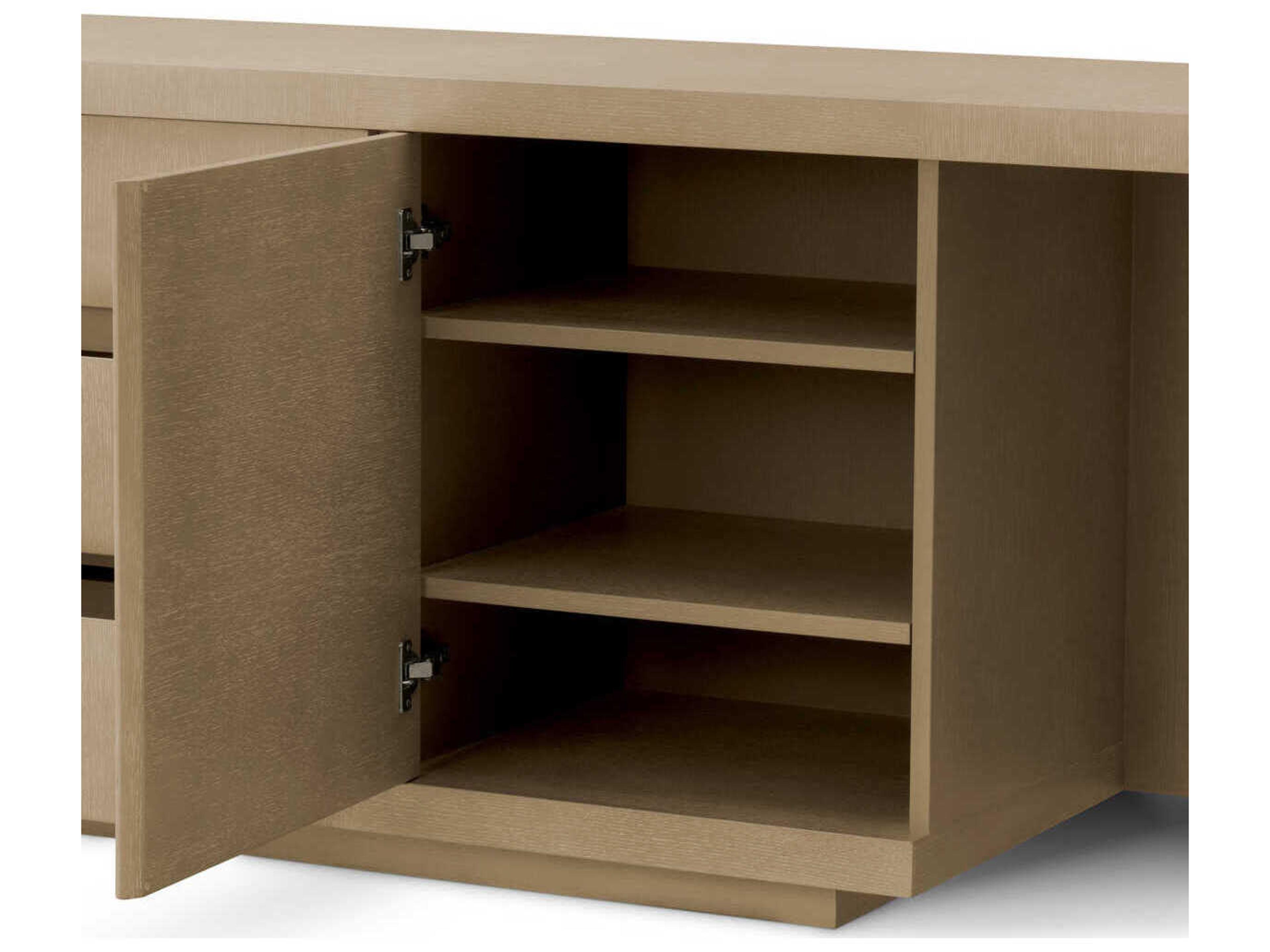 Eichholtz Crosby Washed Oak Veneer Desk