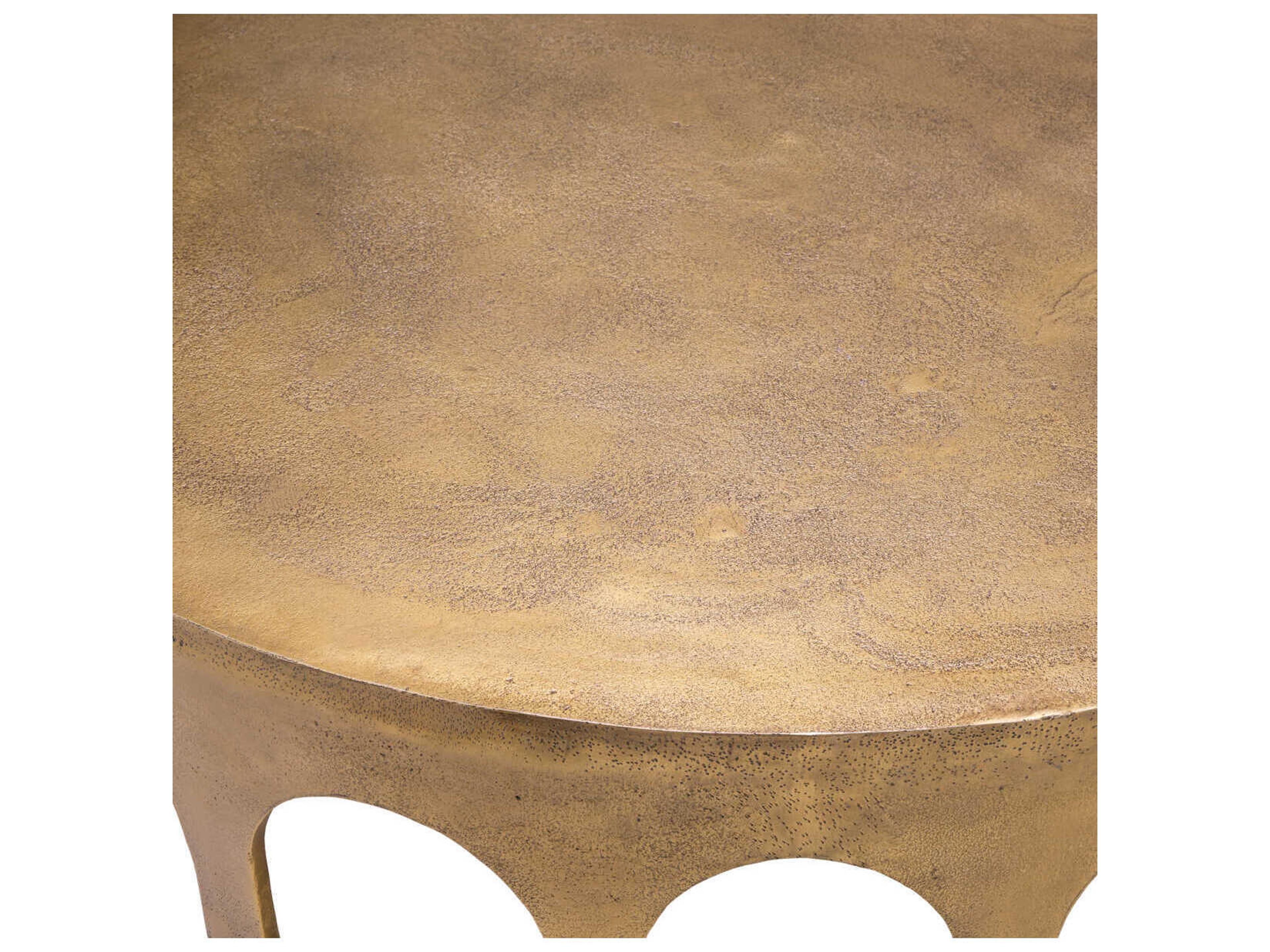 Eichholtz Gardini Vintage Brass Coffee Table