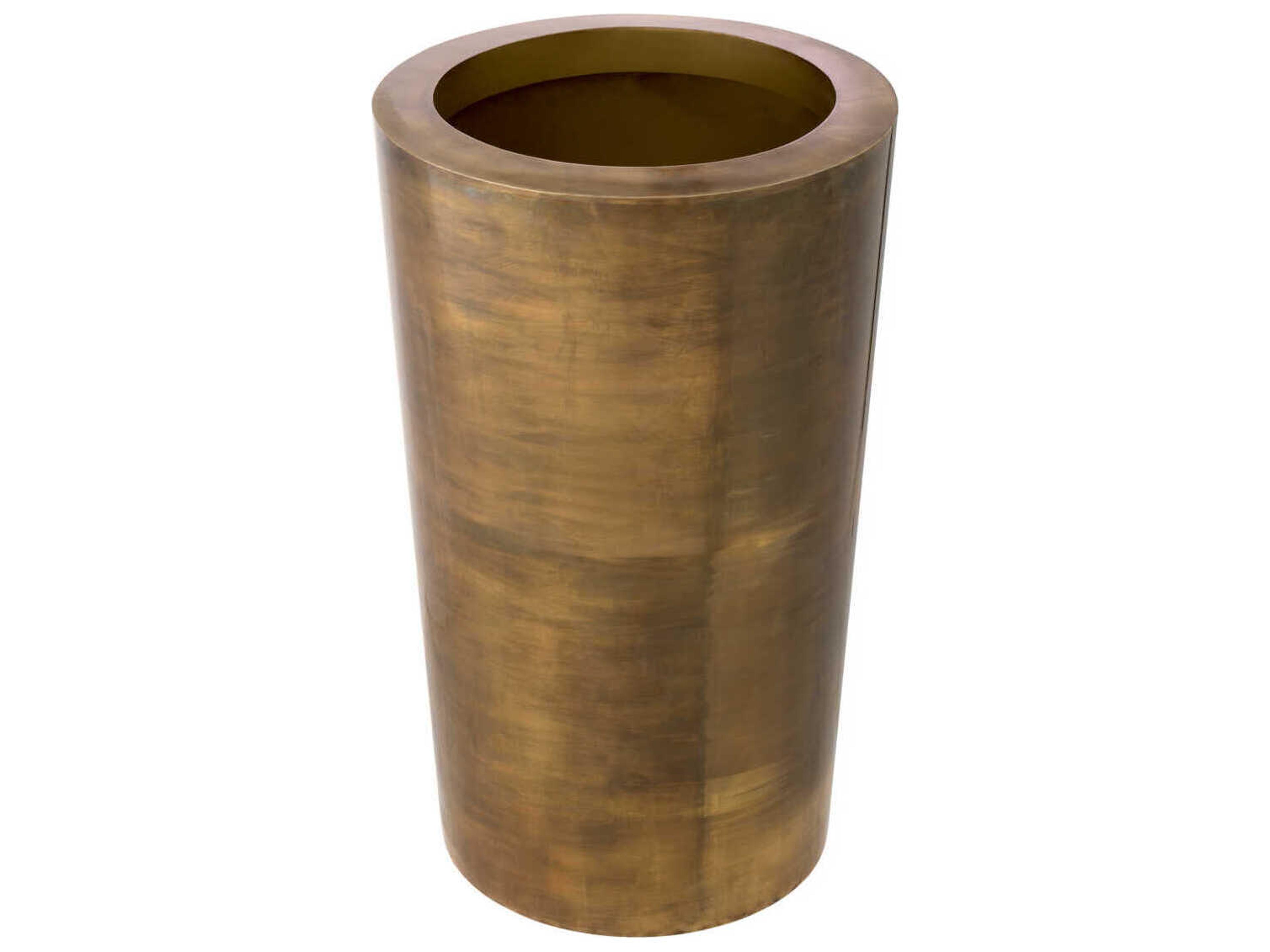 Eichholtz Maddox Vintage Brass Planter