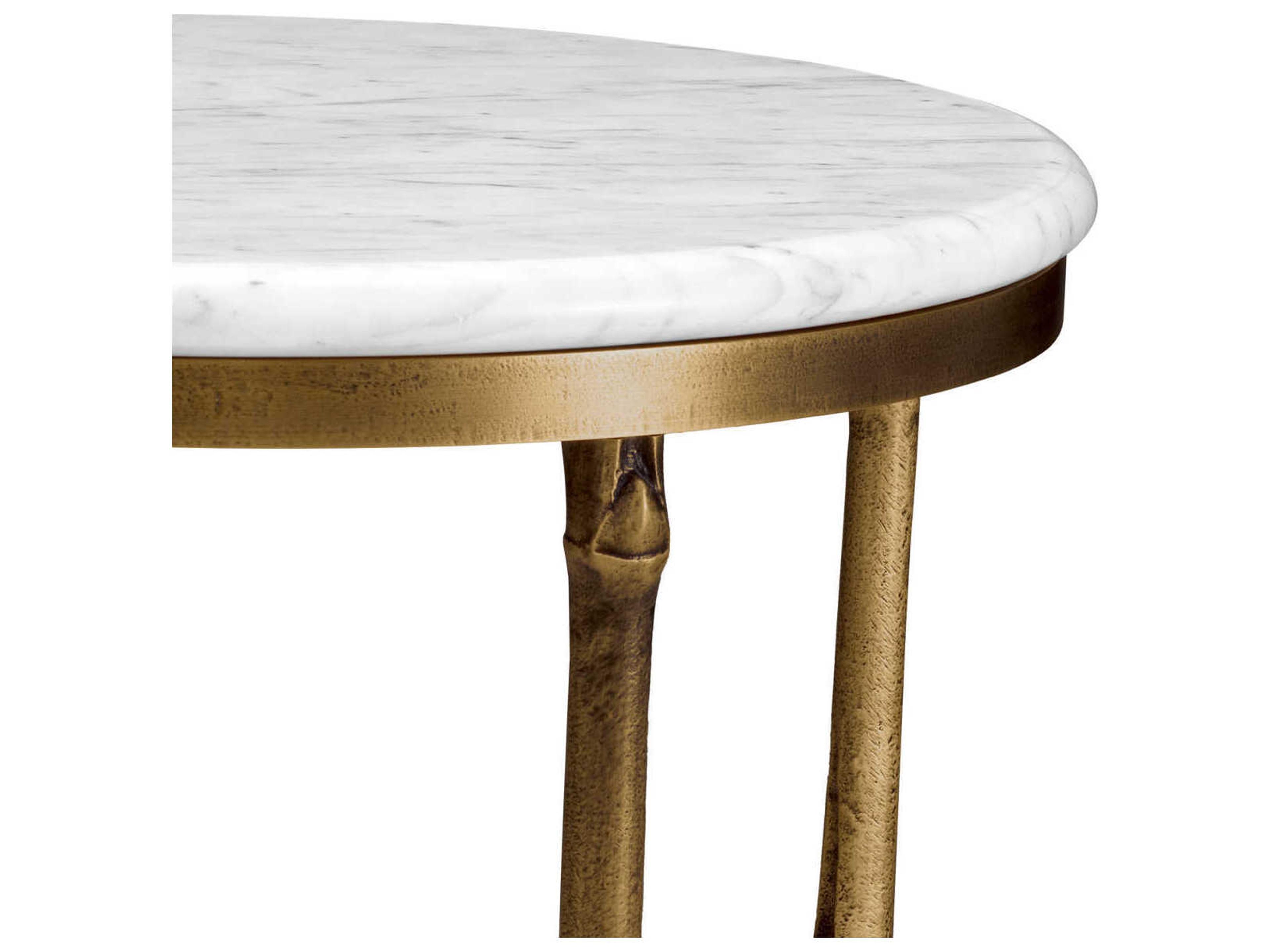 Eichholtz Pigna Vintage Brass Side Table