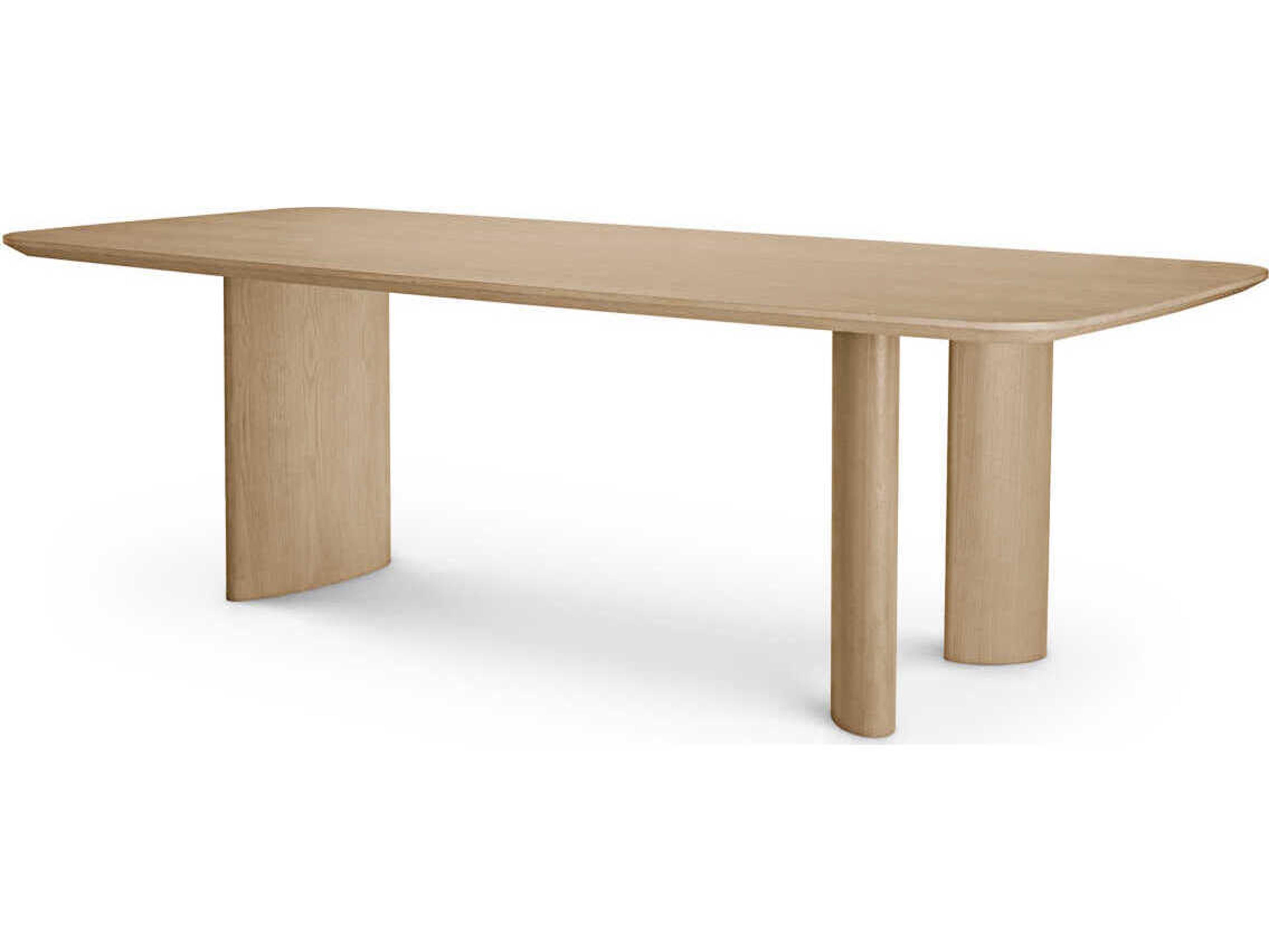 Eichholtz Harmonie S Natural Oak Veneer Dining Table