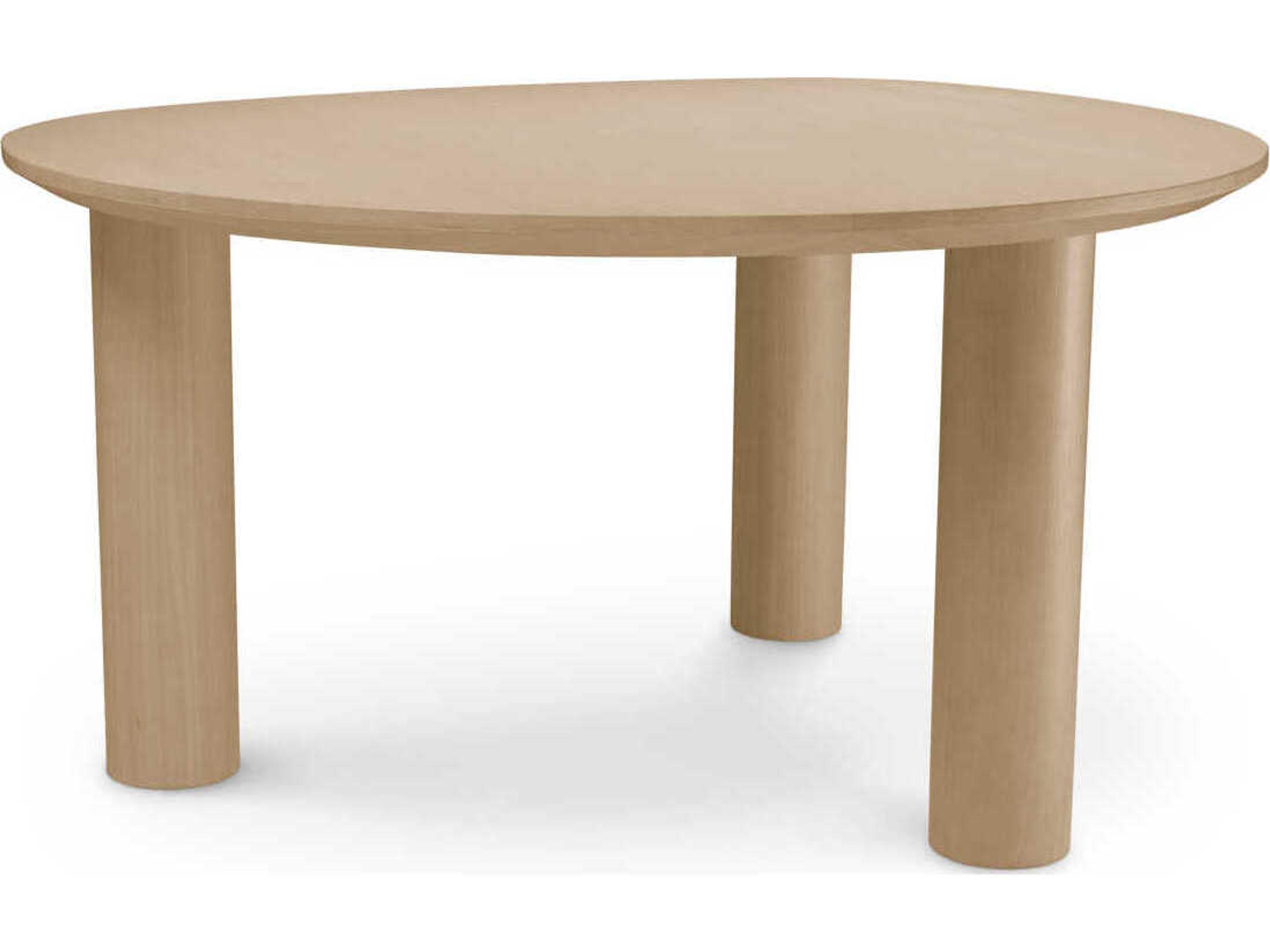 Eichholtz Lombardo Natural Oak Veneer Dining Table