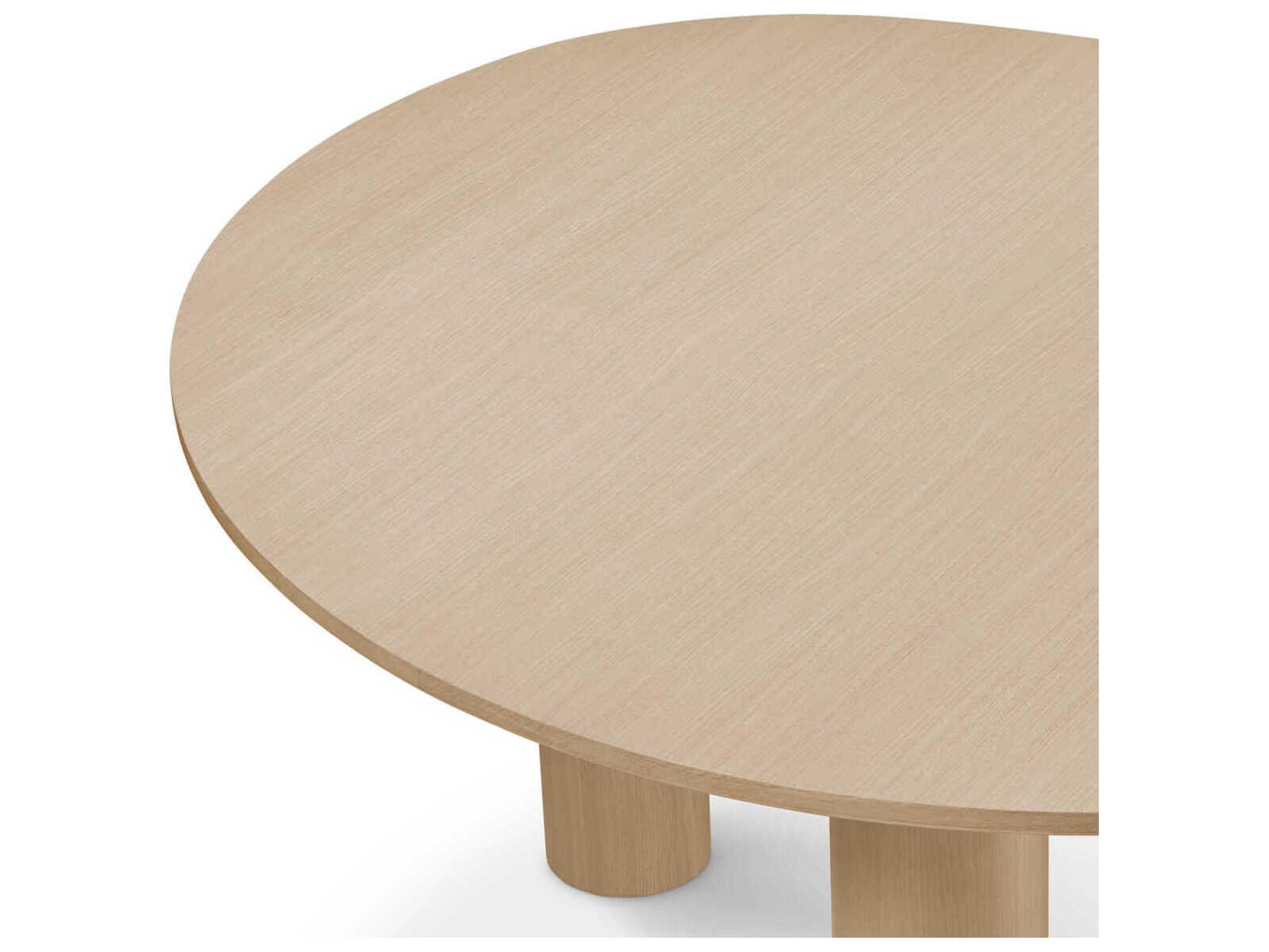 Eichholtz Lombardo Natural Oak Veneer Dining Table