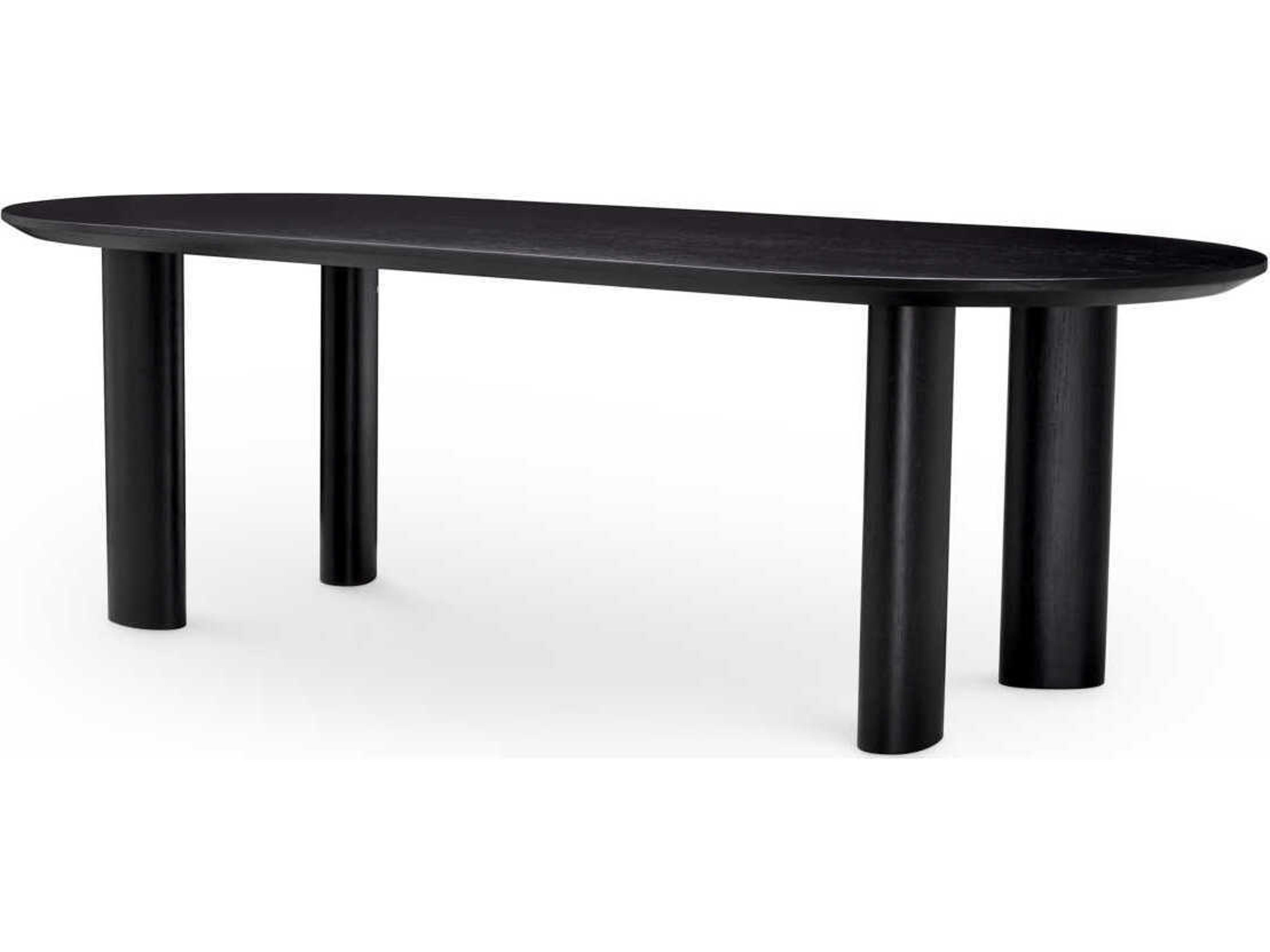 Eichholtz Mogador S Black Veneer Dining Table