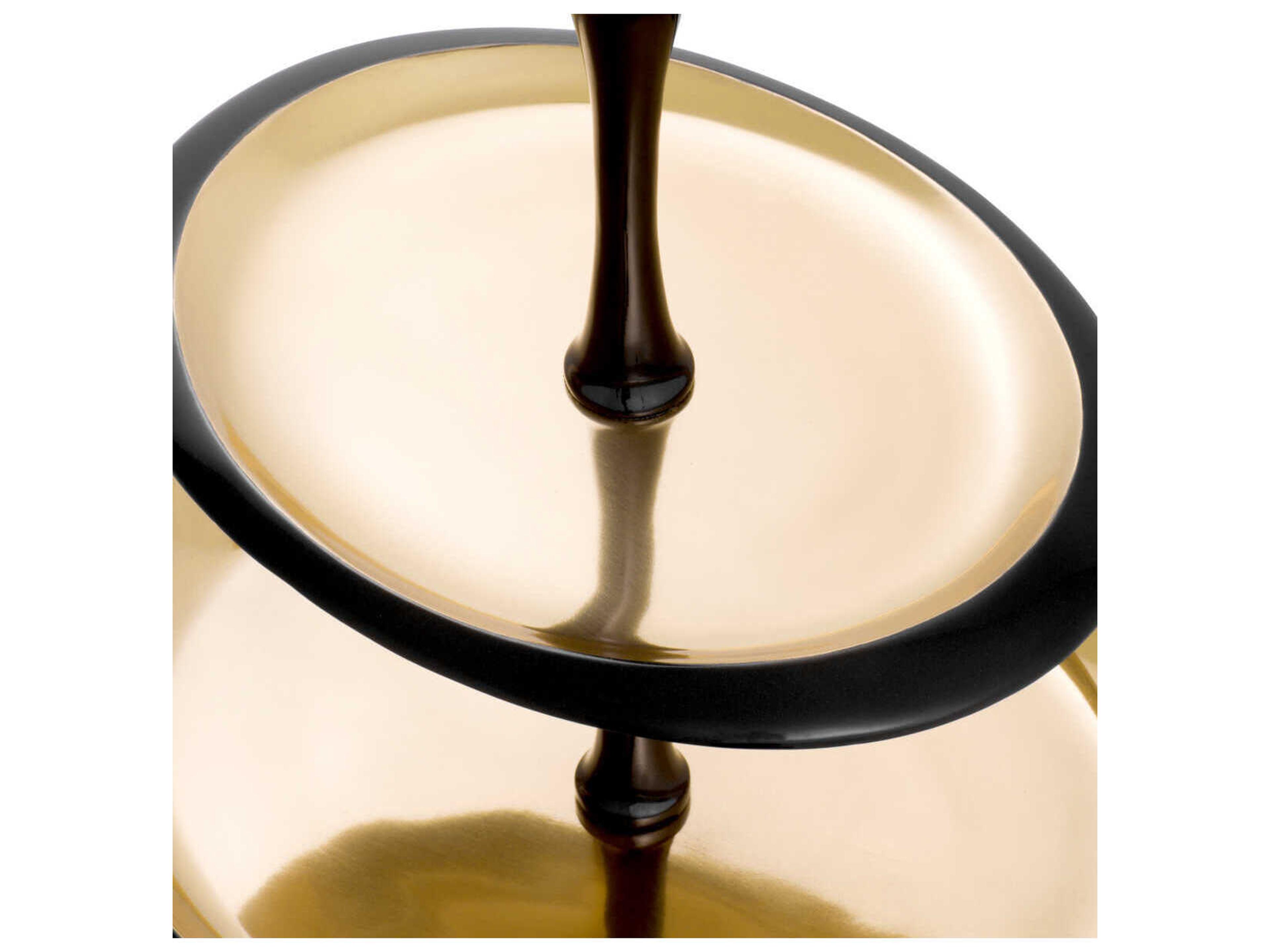 Eichholtz Gitano S Black Nickel Cake Standard