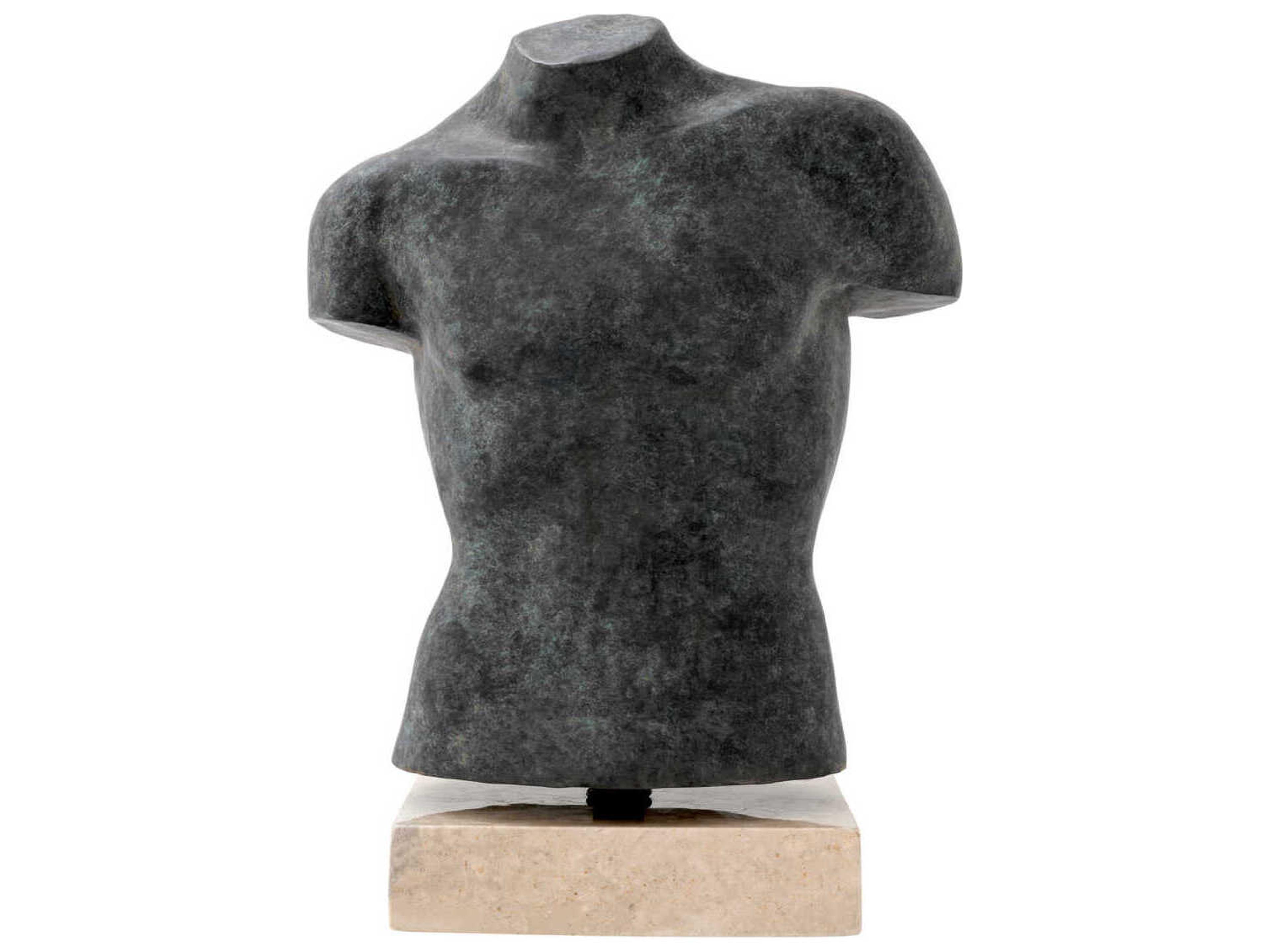 Eichholtz Antique Bronze Torso Aristo