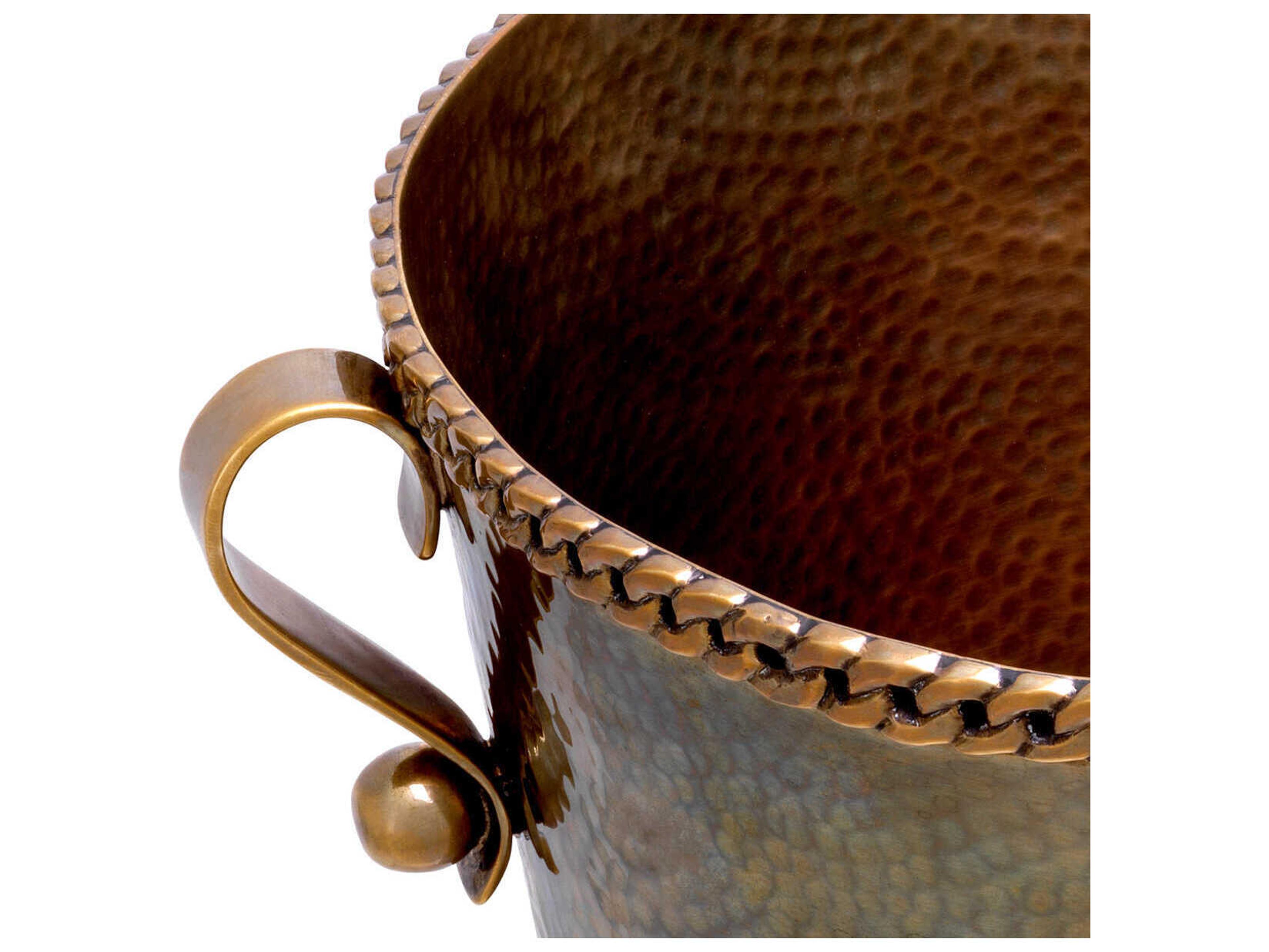 Eichholtz Wagram Vintage Brass Wine Cooler