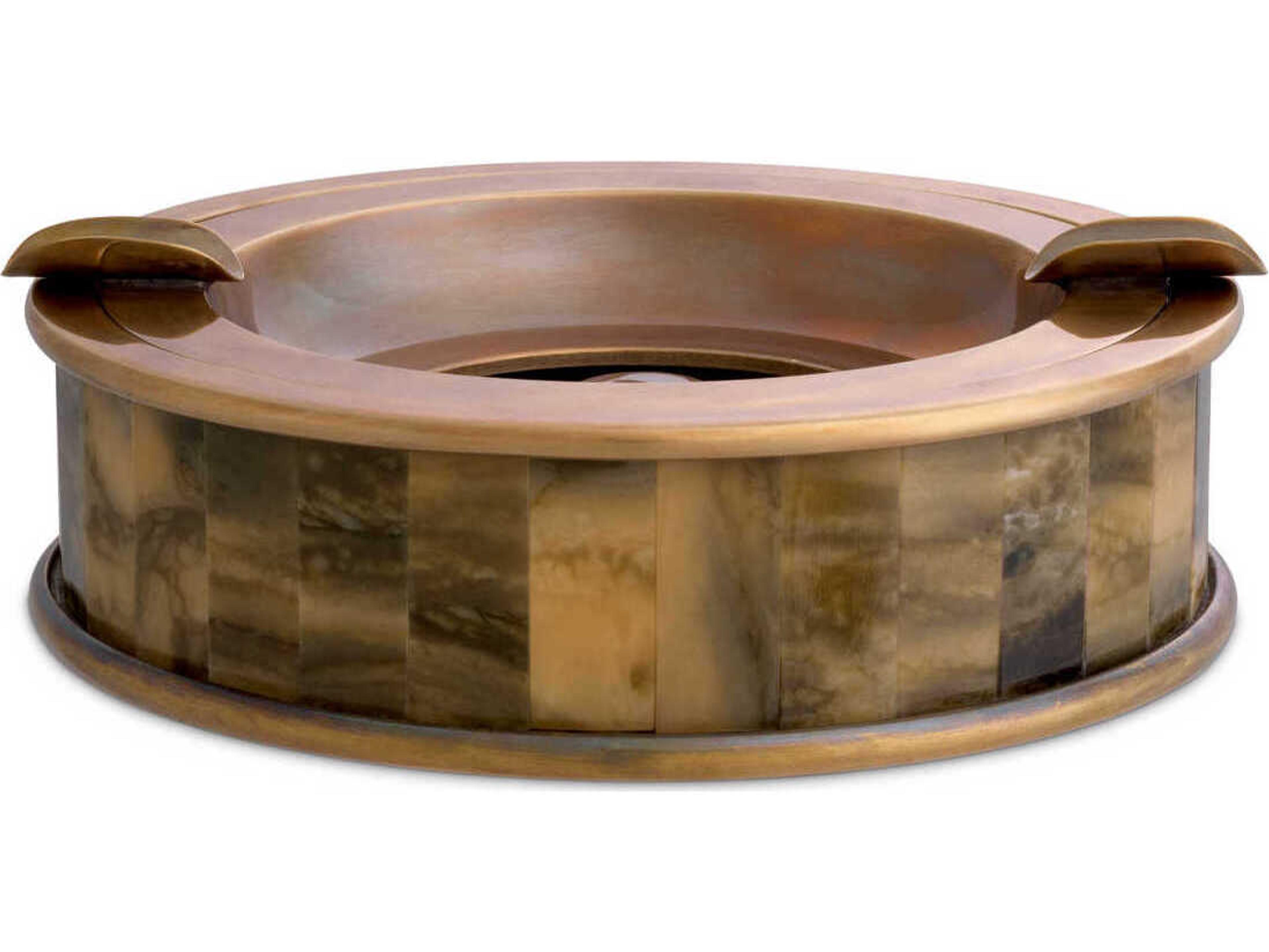 Eichholtz Bonham Vintage Brass Ashtray