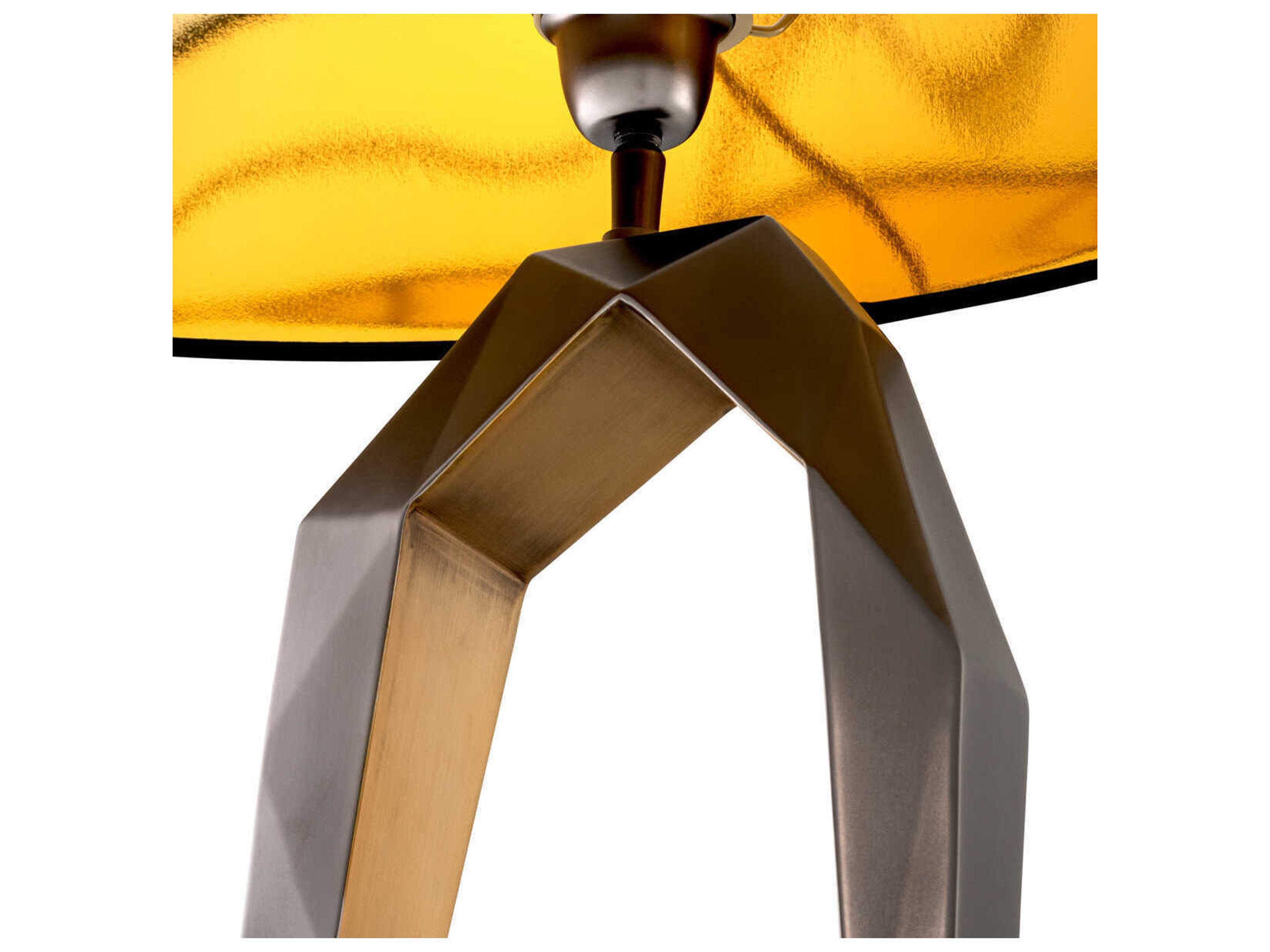 Eichholtz Santos Gunmetal Incl Shade Table Lamp