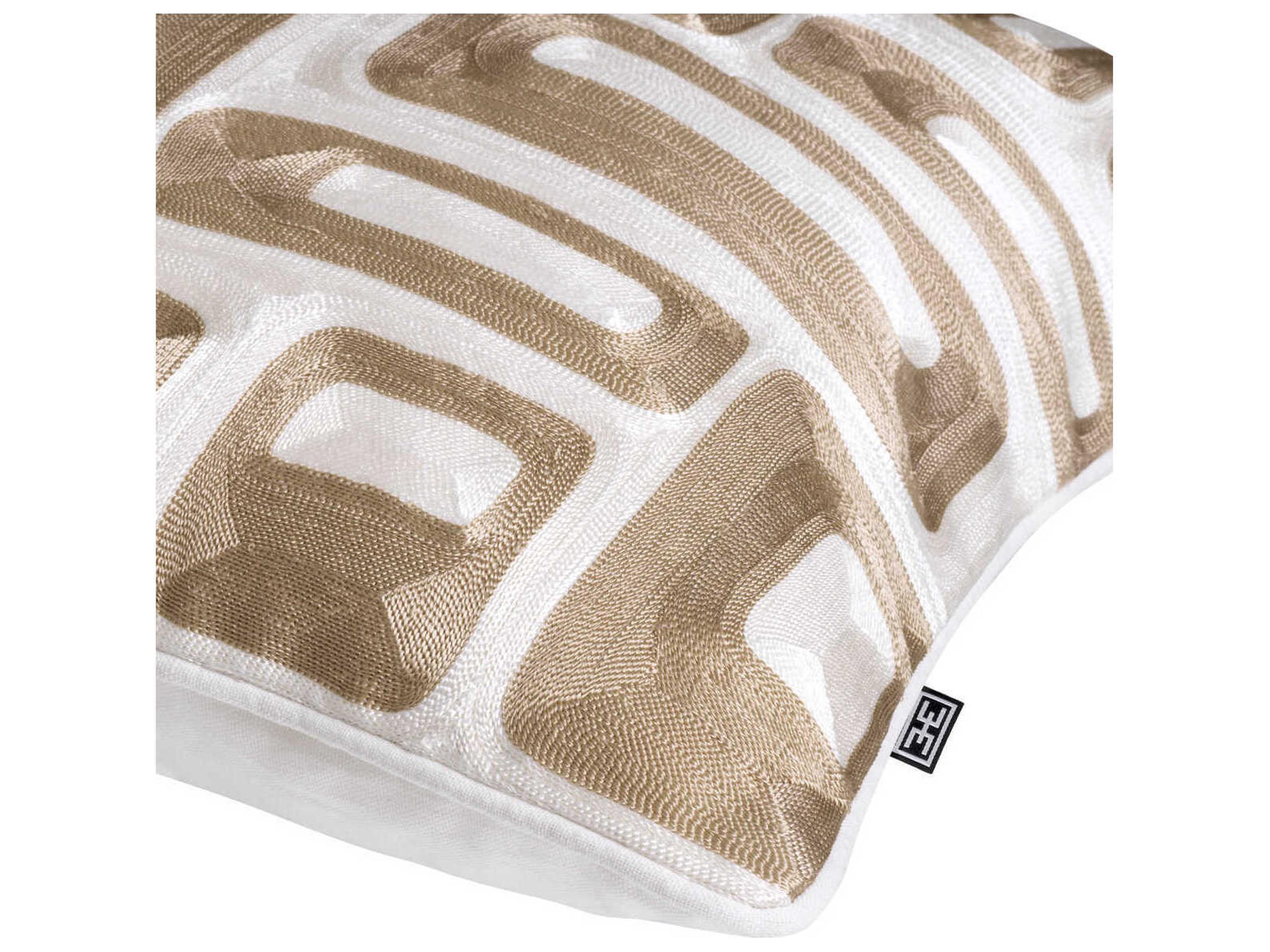 Eichholtz Cerva Beige White Cushion