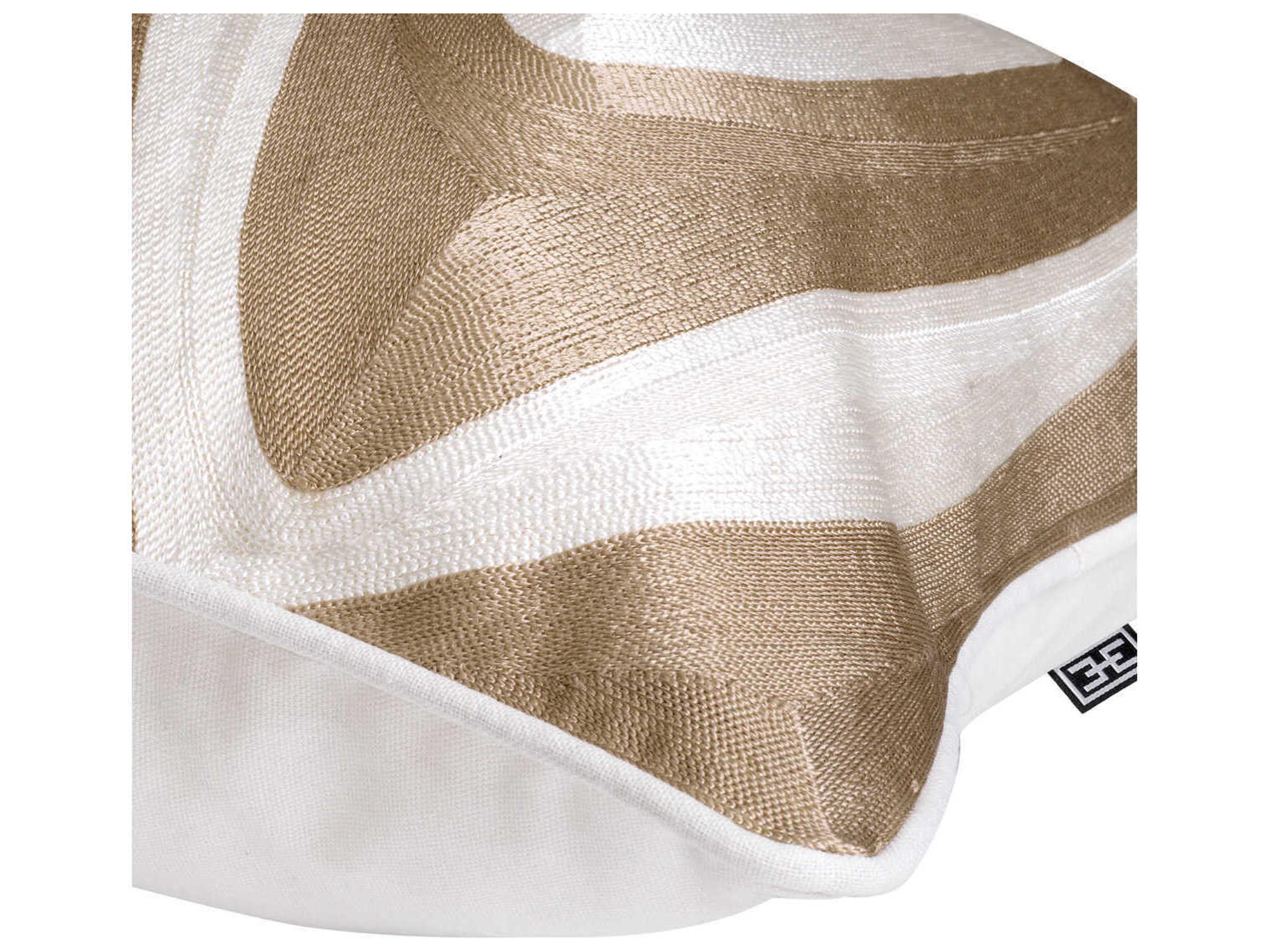 Eichholtz Coura Beige White Cushion