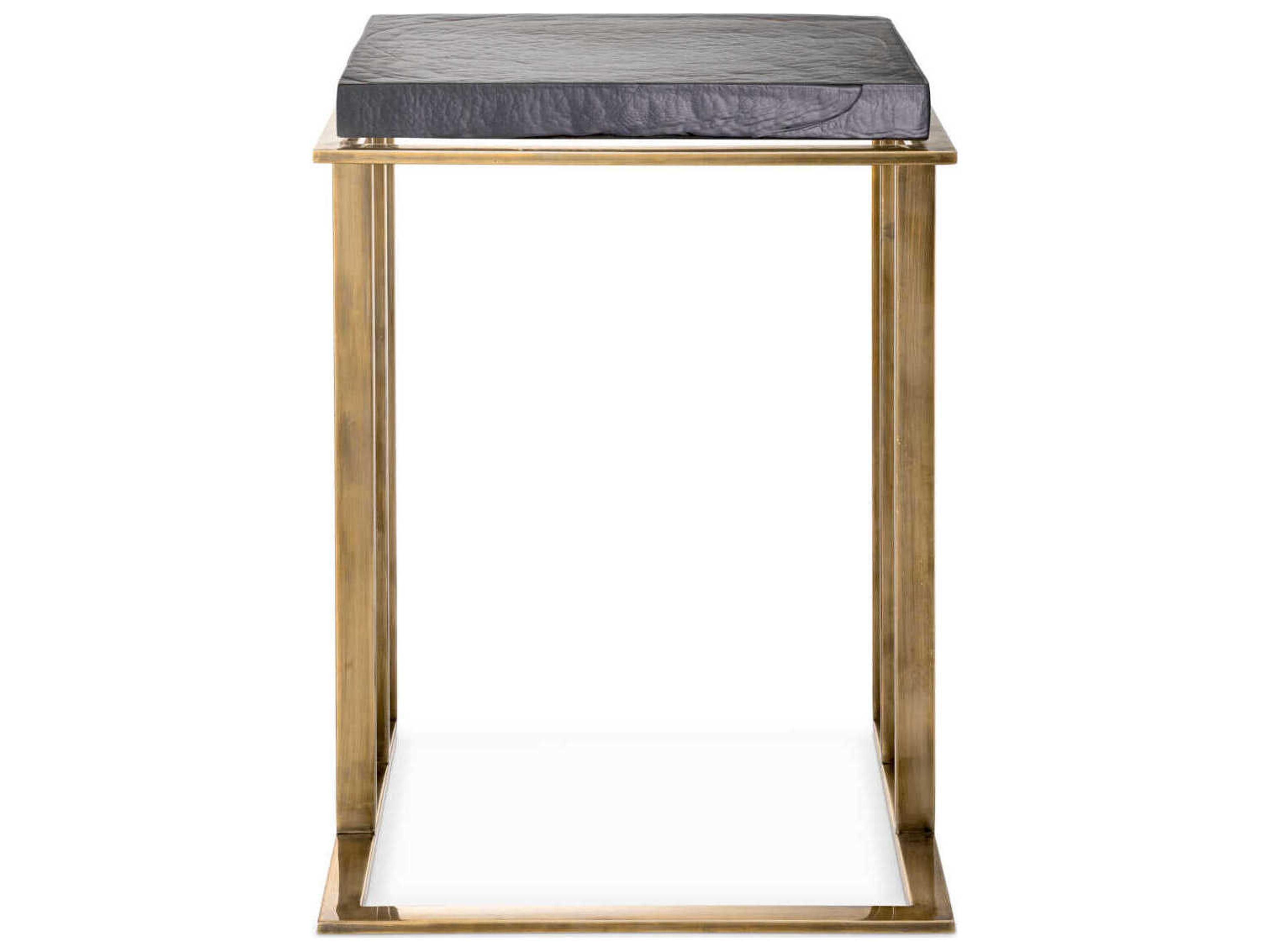 Eichholtz Crescent Vintage Brass Side Table