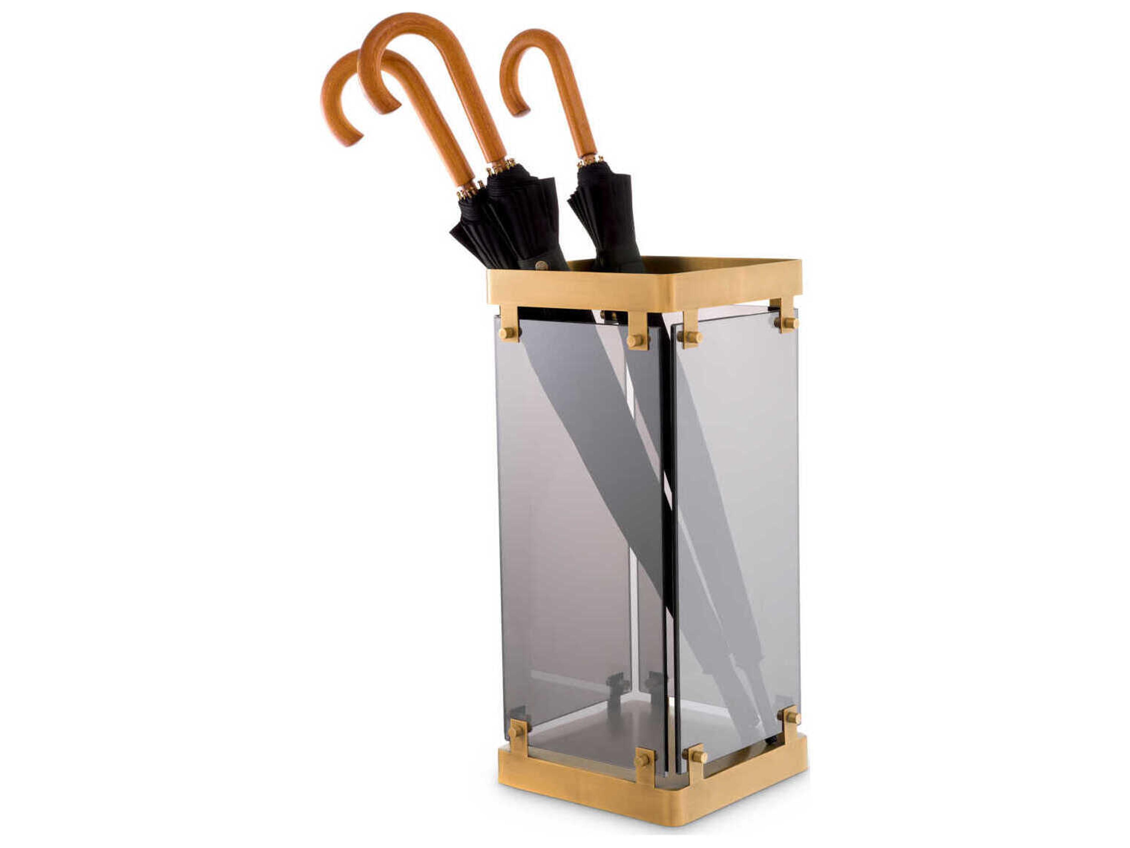 Eichholtz Heston Smoke Glass Umbrella Stand