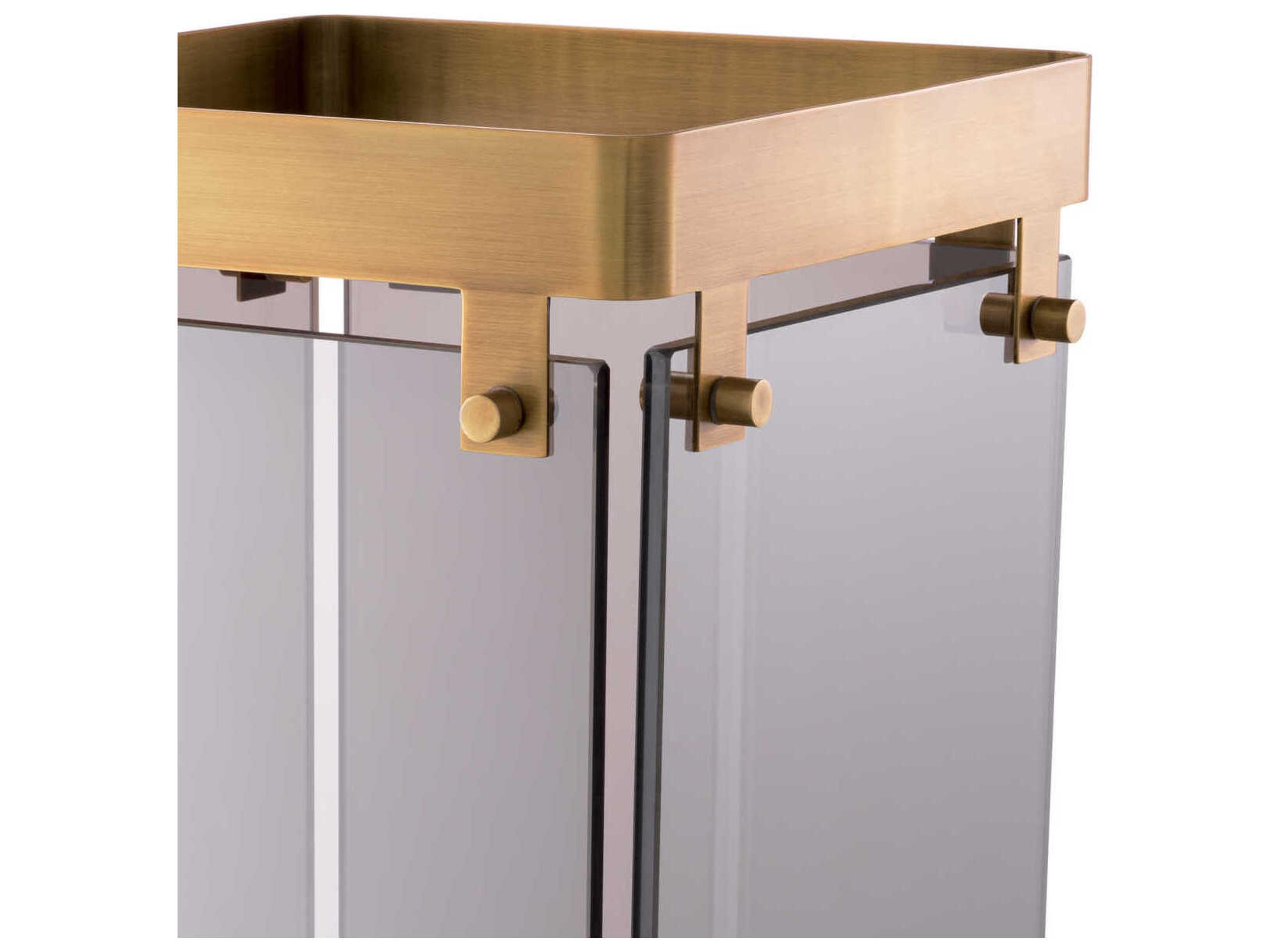 Eichholtz Heston Smoke Glass Umbrella Stand