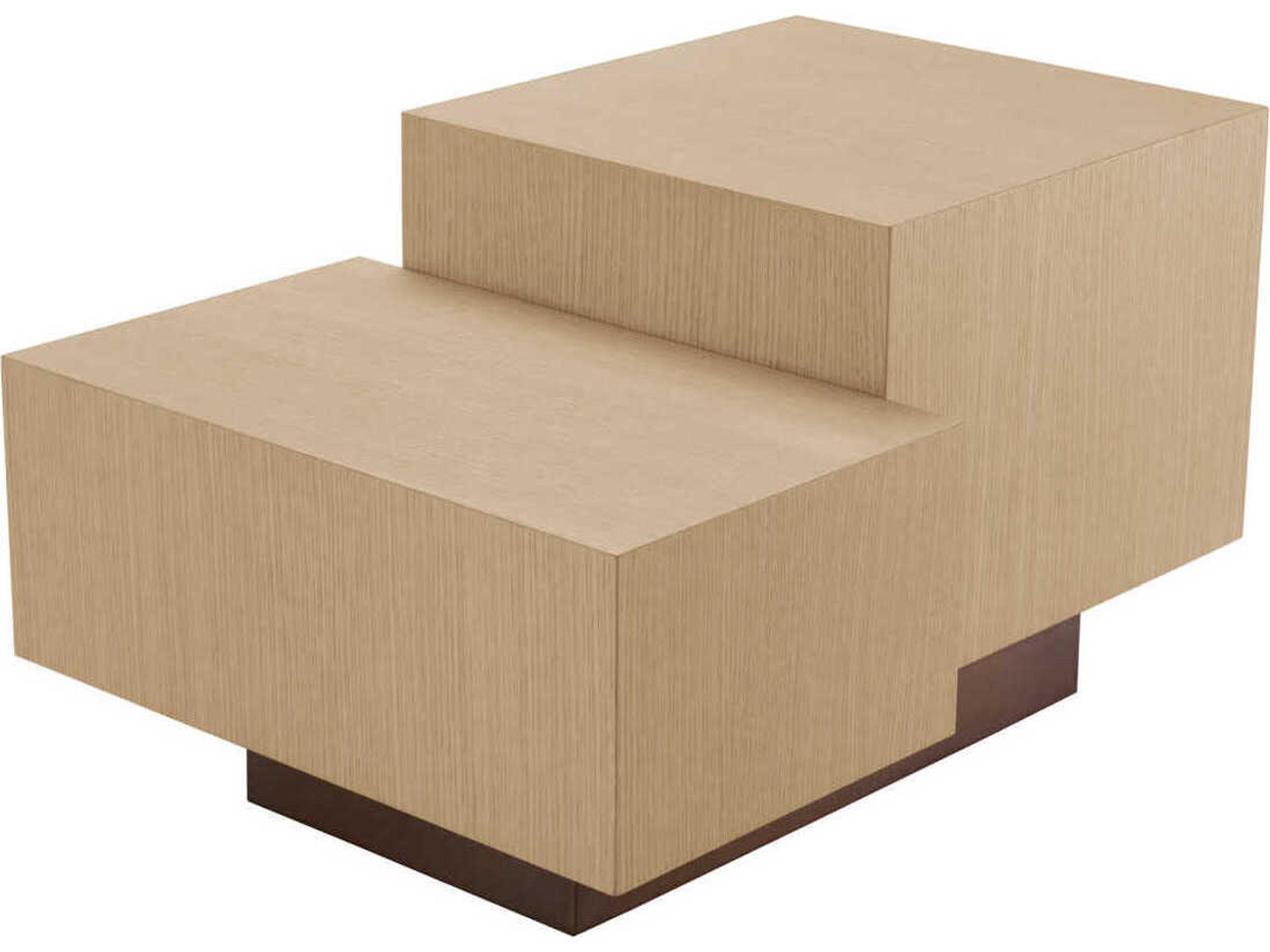 Eichholtz Nerone Natural Oak Veneer Side Table