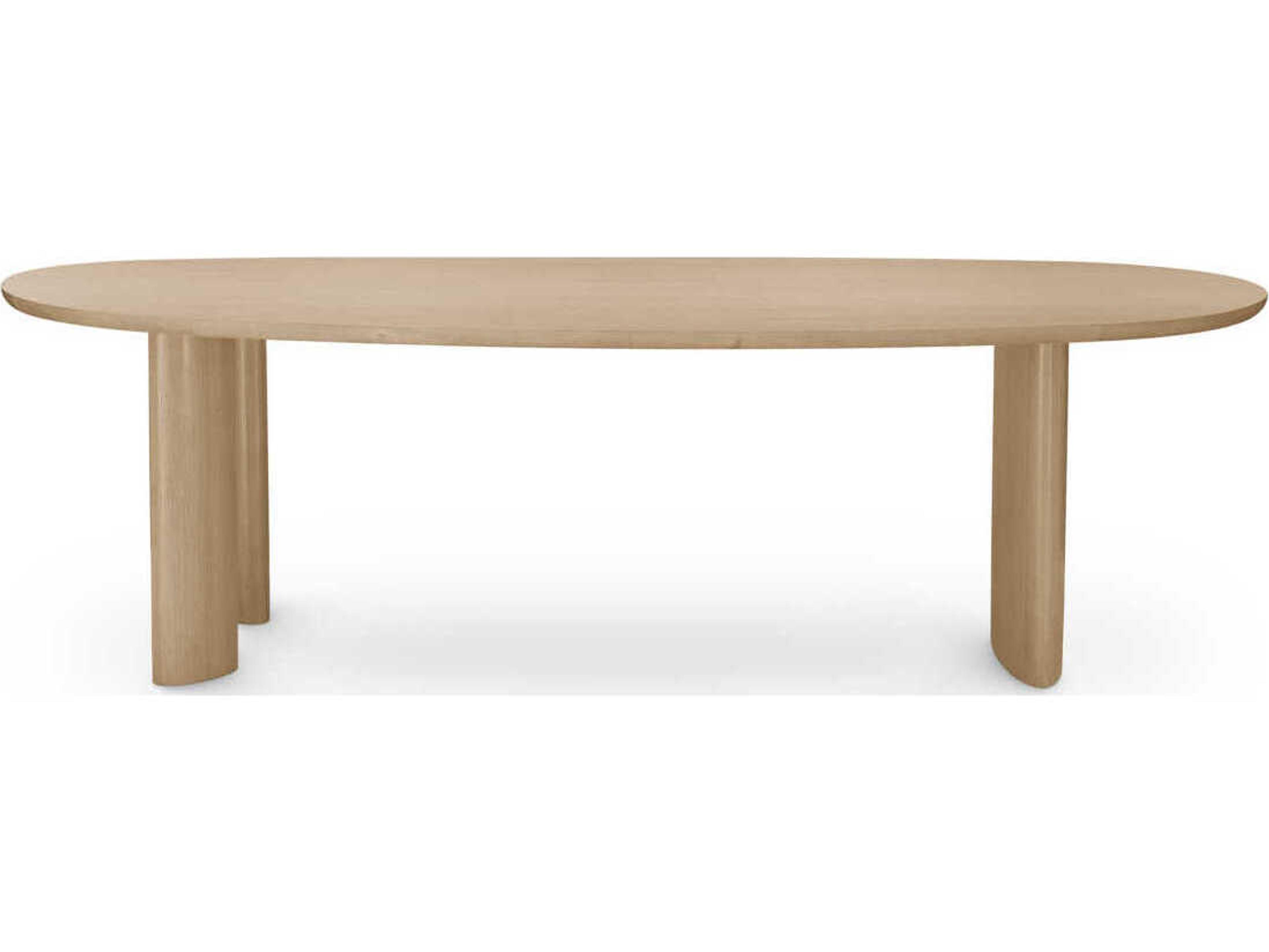 Eichholtz Lindner Natural Oak Veneer Dining Table