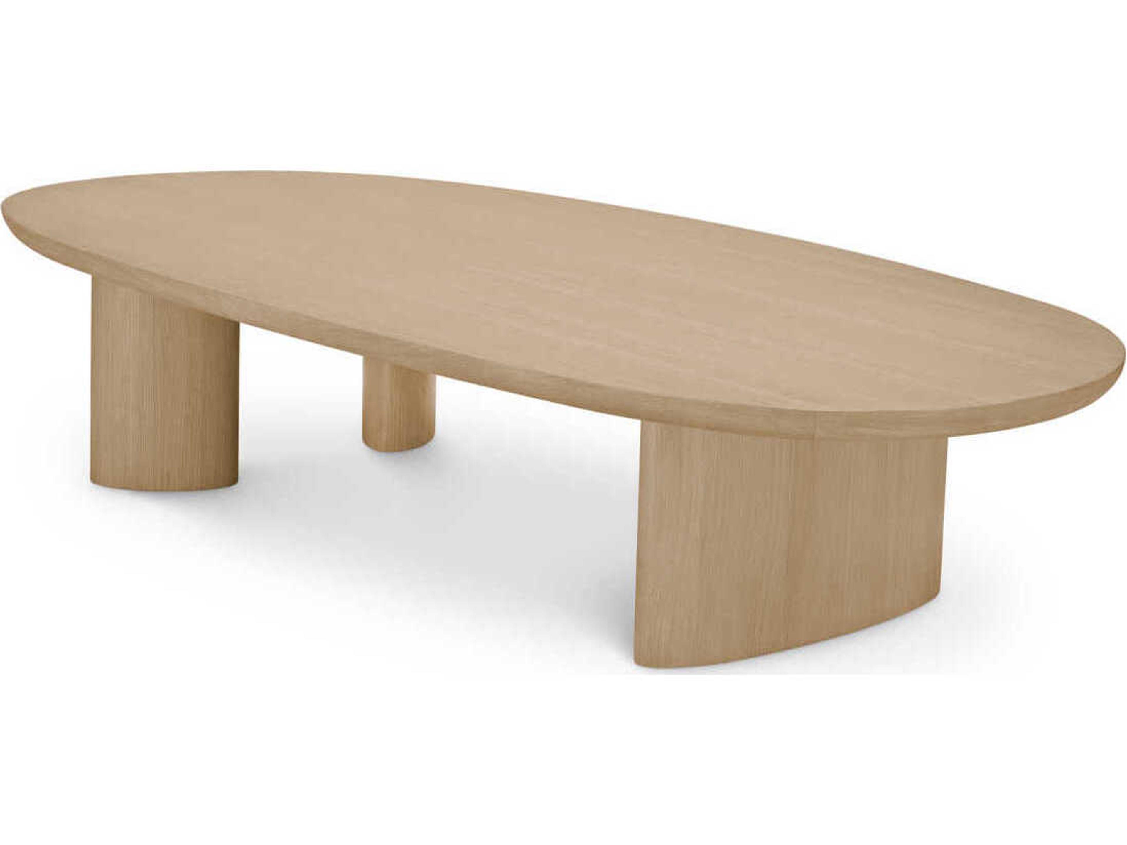 Eichholtz Lindner Natural Oak Veneer Coffee Table