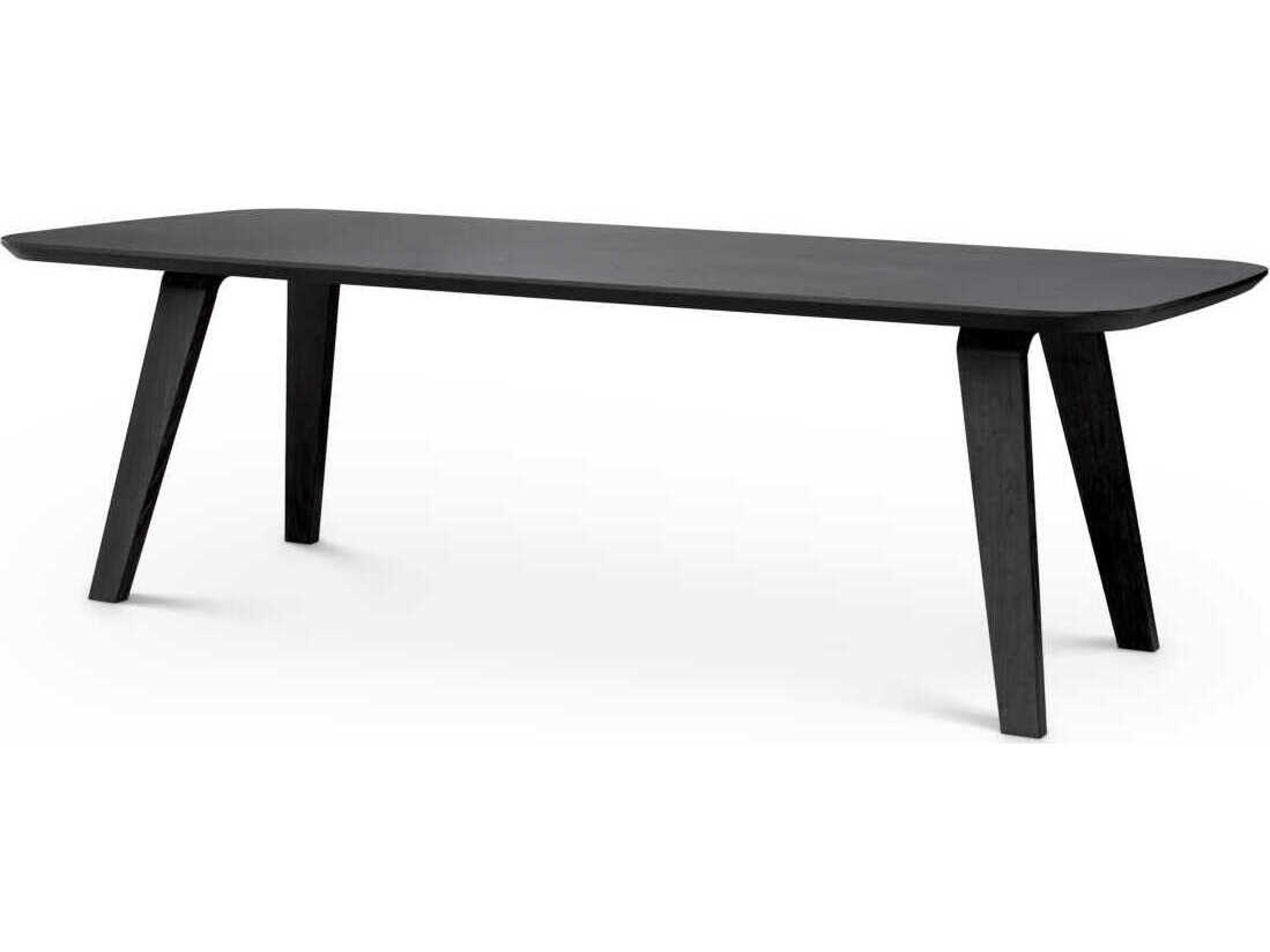 Eichholtz Glover Charcoal Grey Oak Veneer Dining Table